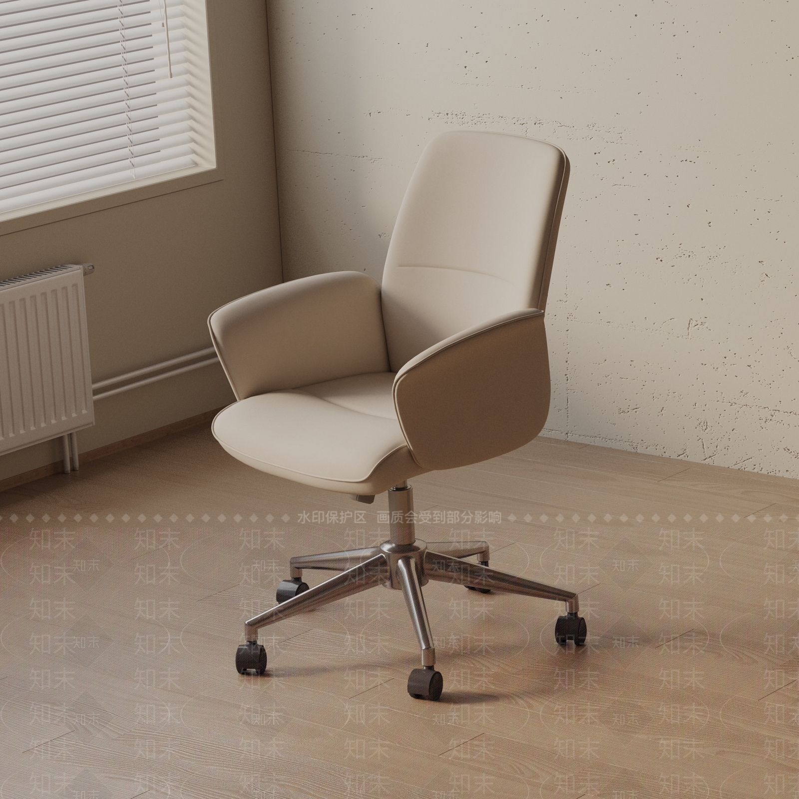 现代办公椅3D模型下载【ID:1187144703】
