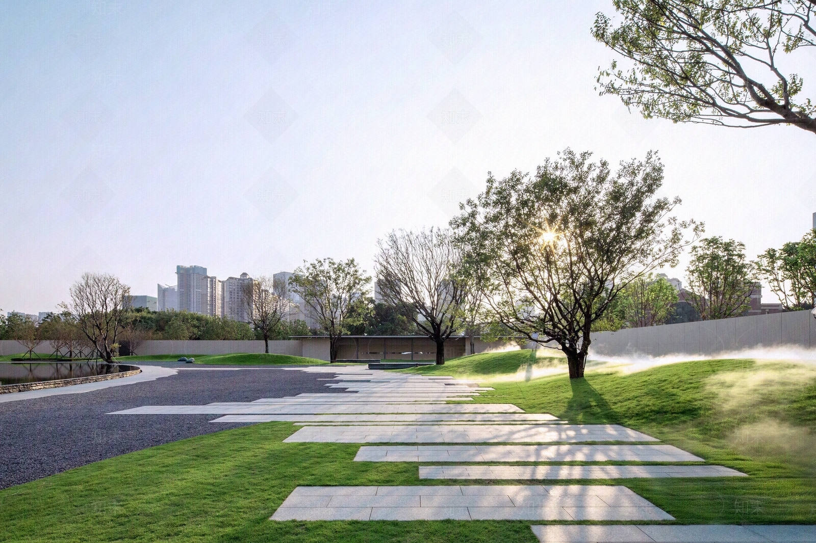 现代小区外景贴图下载【ID:1187145559】_【知末网贴图库】