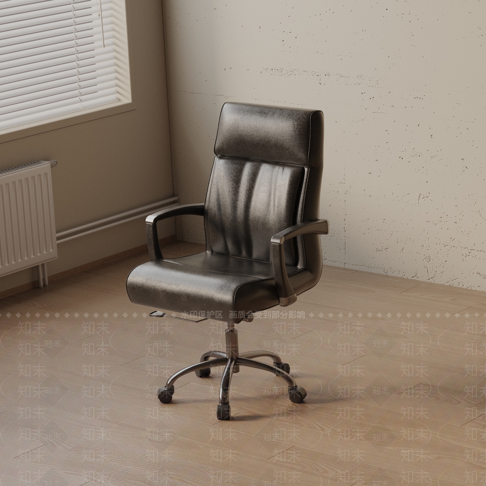现代办公椅3D模型下载【ID:1187145891】