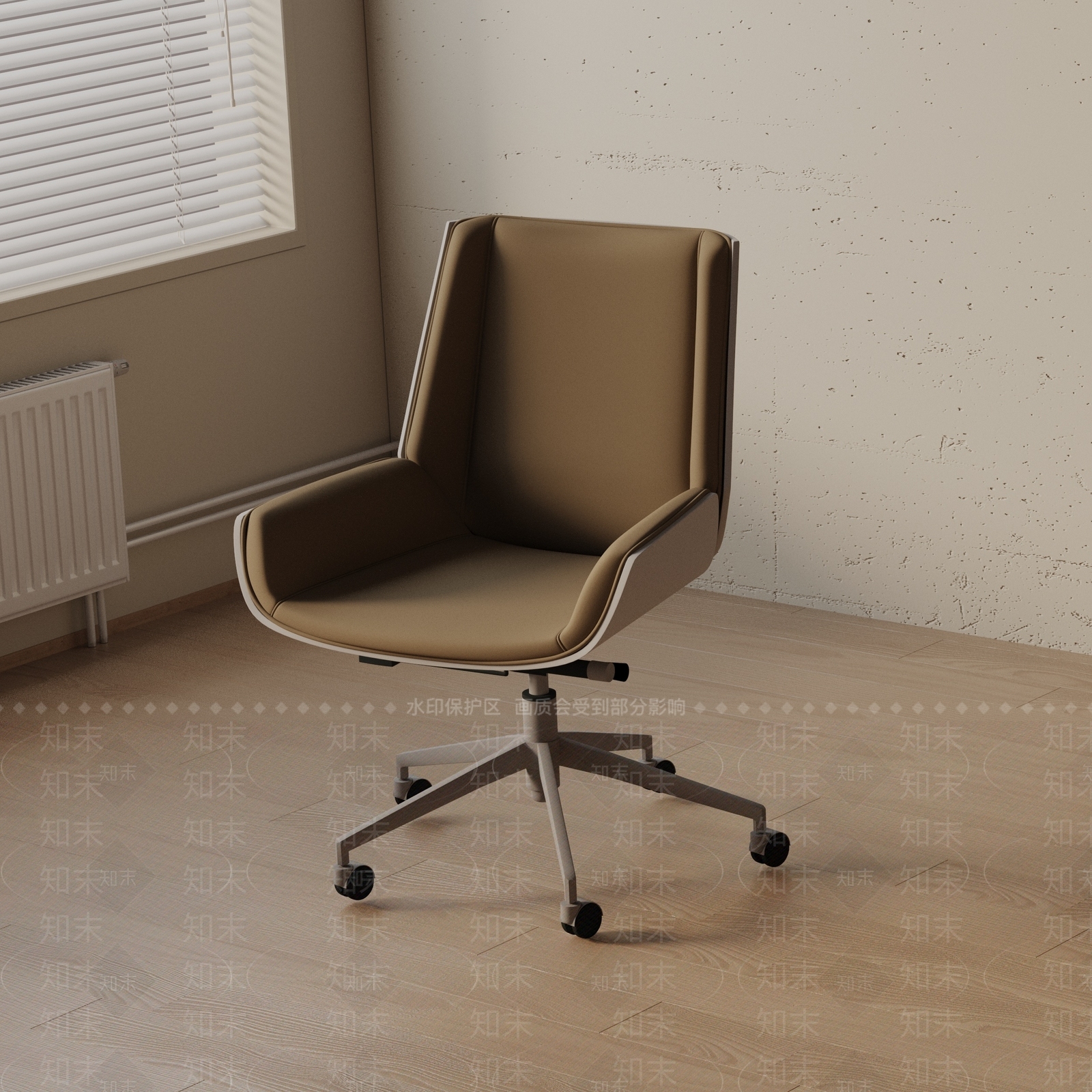 现代办公椅3D模型下载【ID:1187145949】