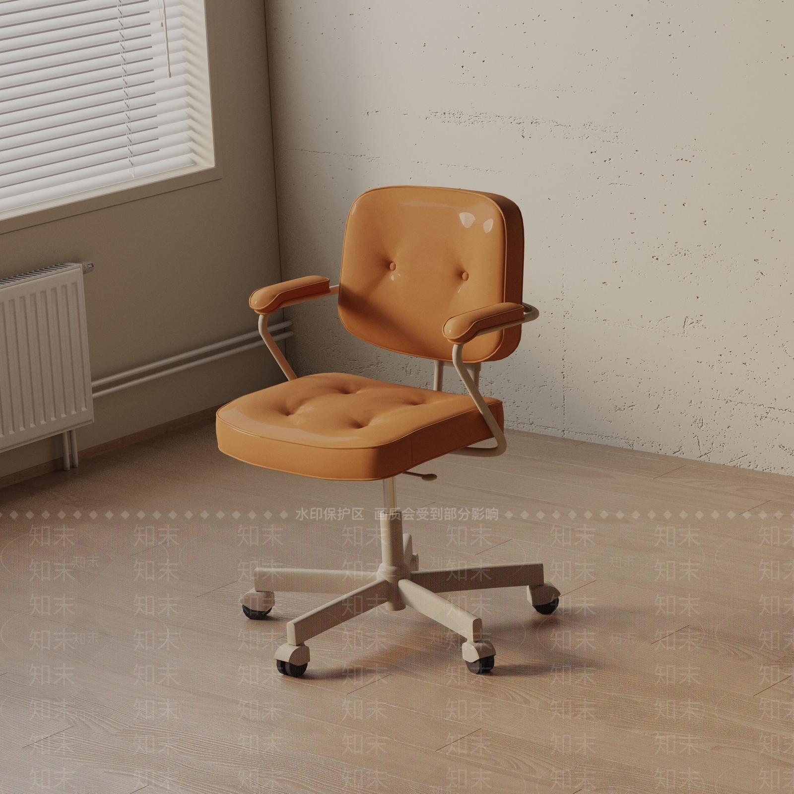 现代办公椅3D模型下载【ID:1187146709】