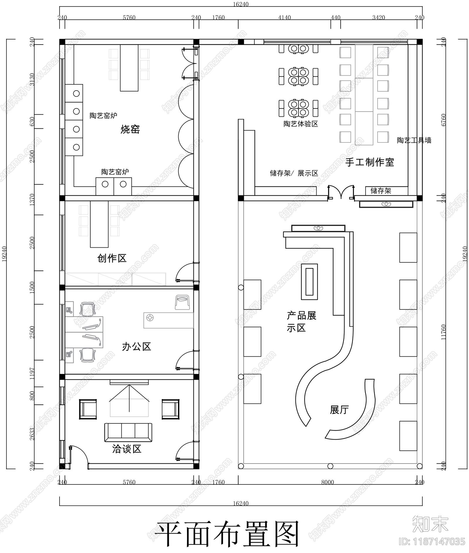 现代其他文化空间cad施工图下载【ID:1187147035】