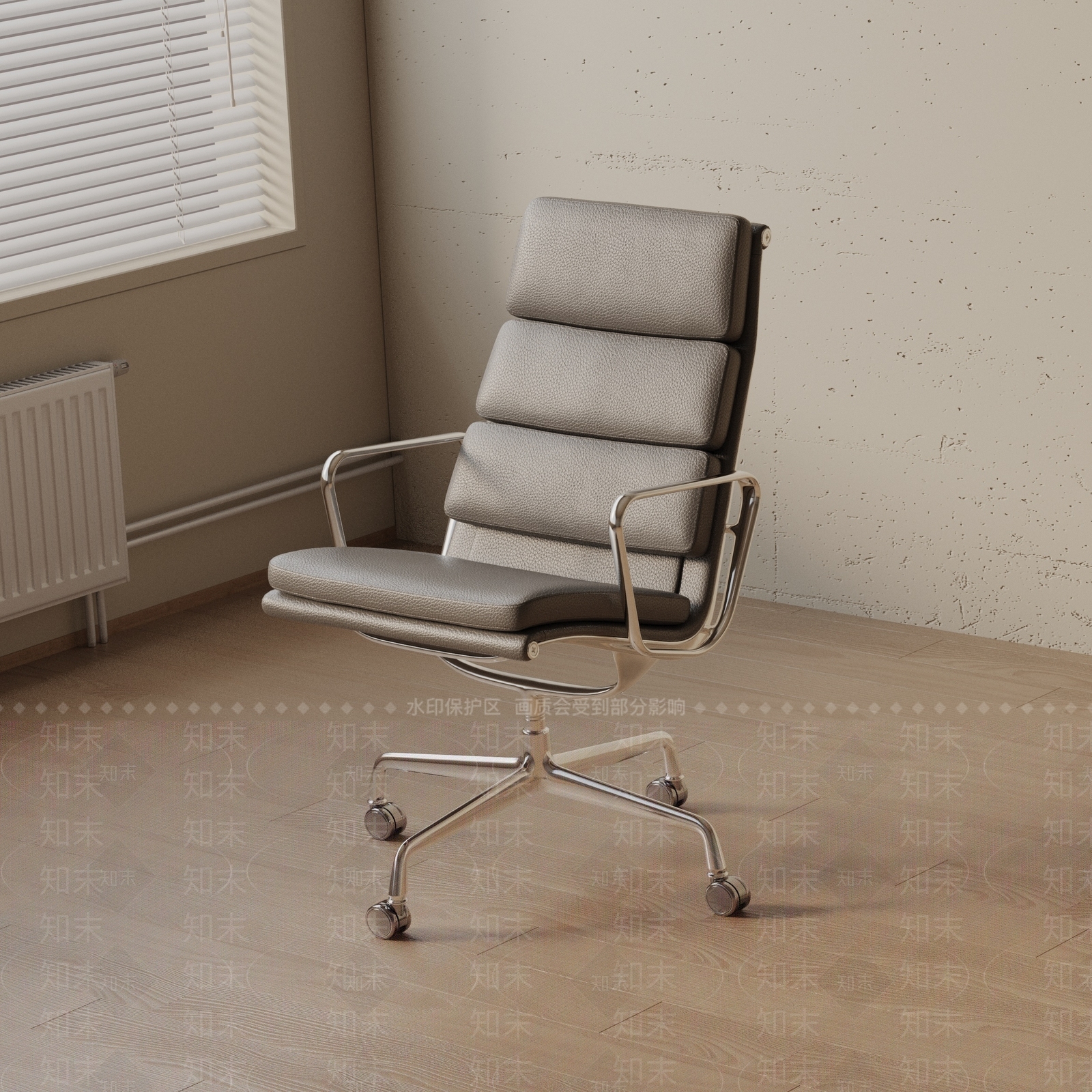 现代办公椅3D模型下载【ID:1187148586】