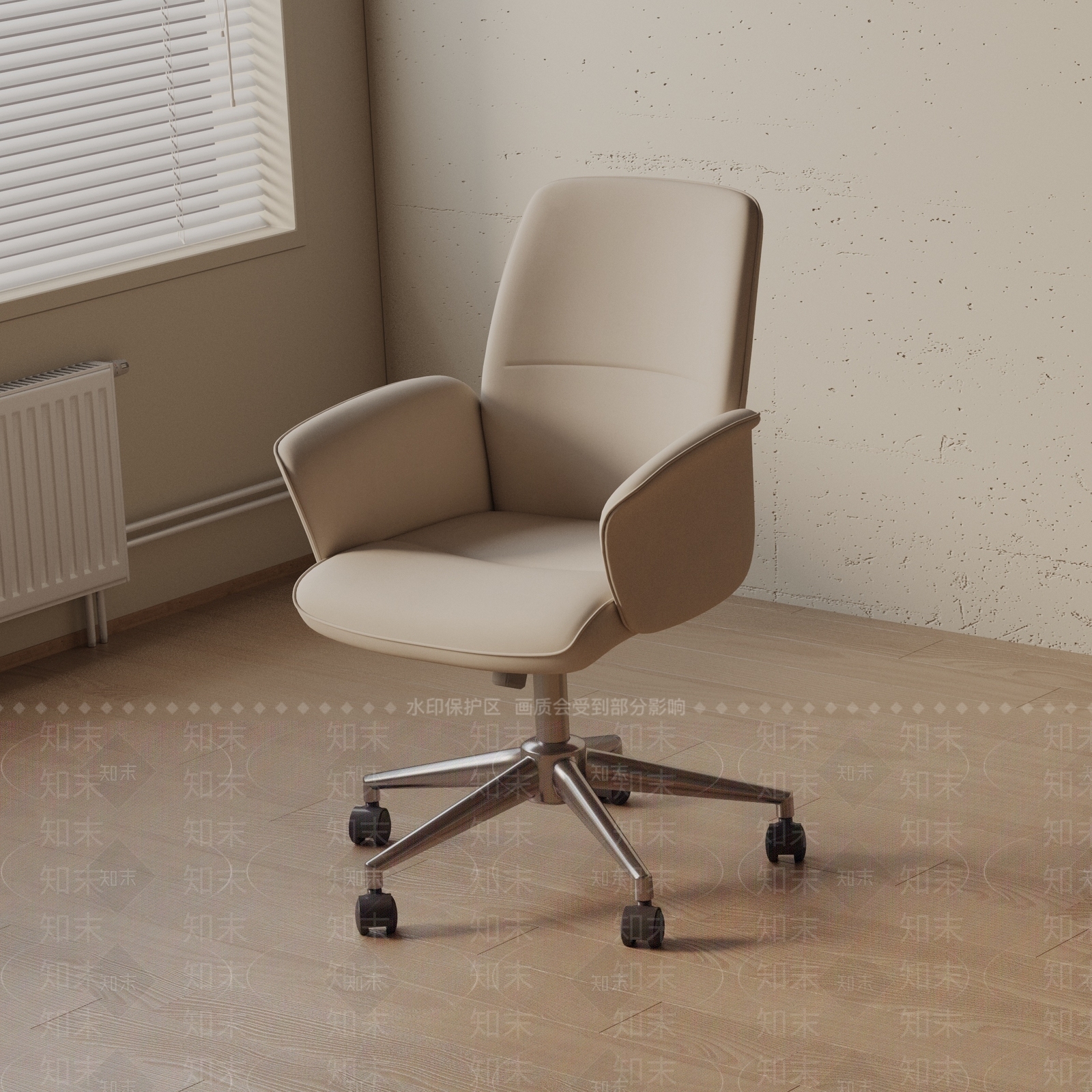 现代办公椅3D模型下载【ID:1187149484】