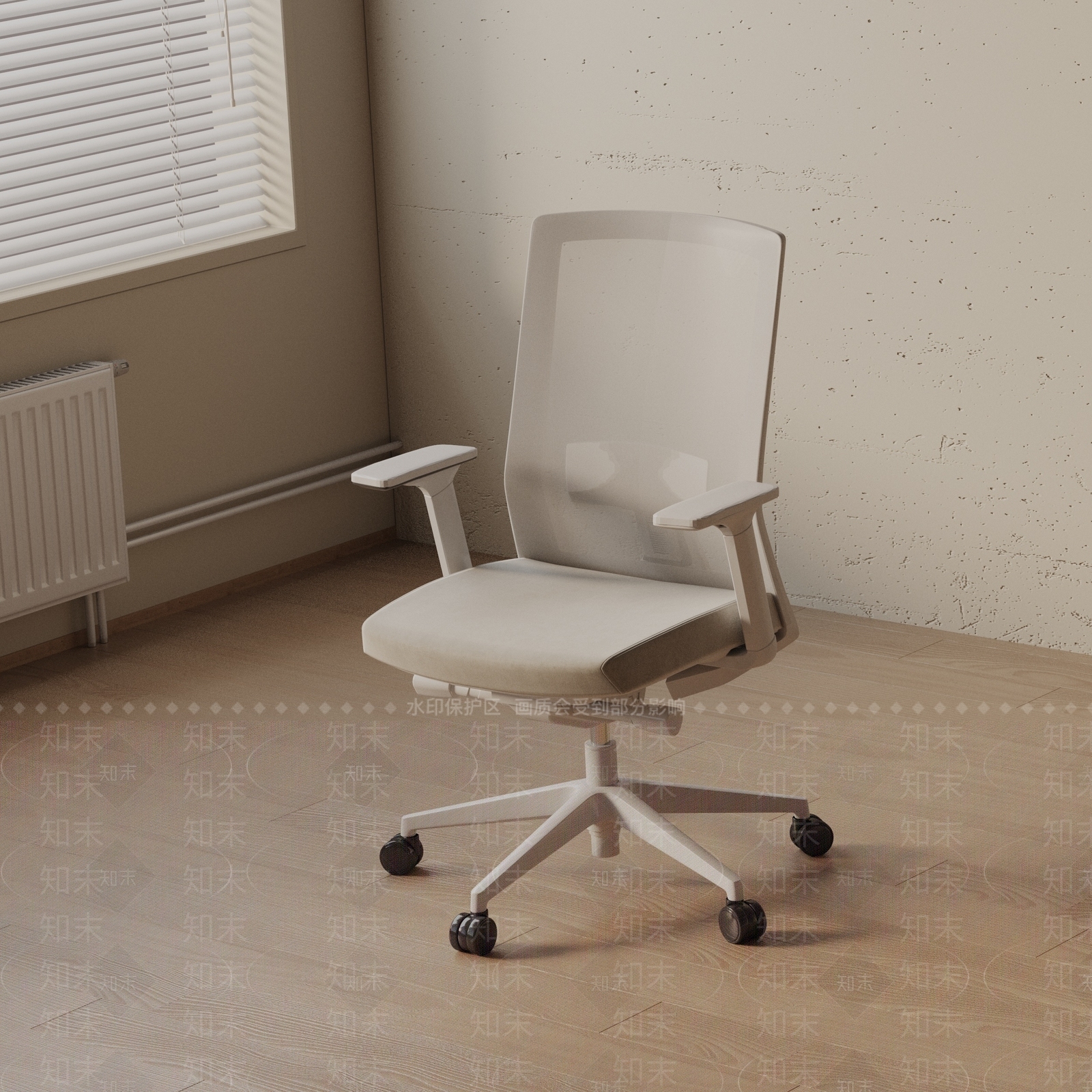 现代办公椅3D模型下载【ID:1187156901】