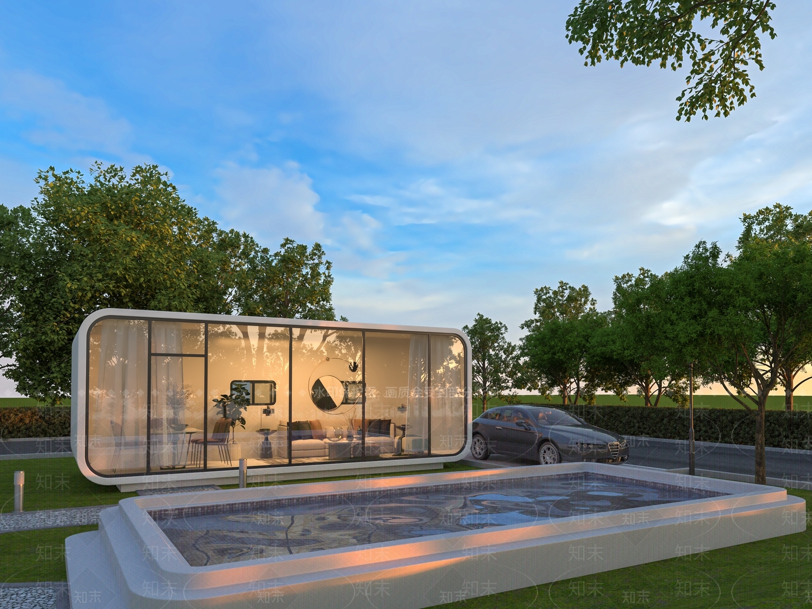 现代其他公共建筑3D模型下载【ID:1187157064】