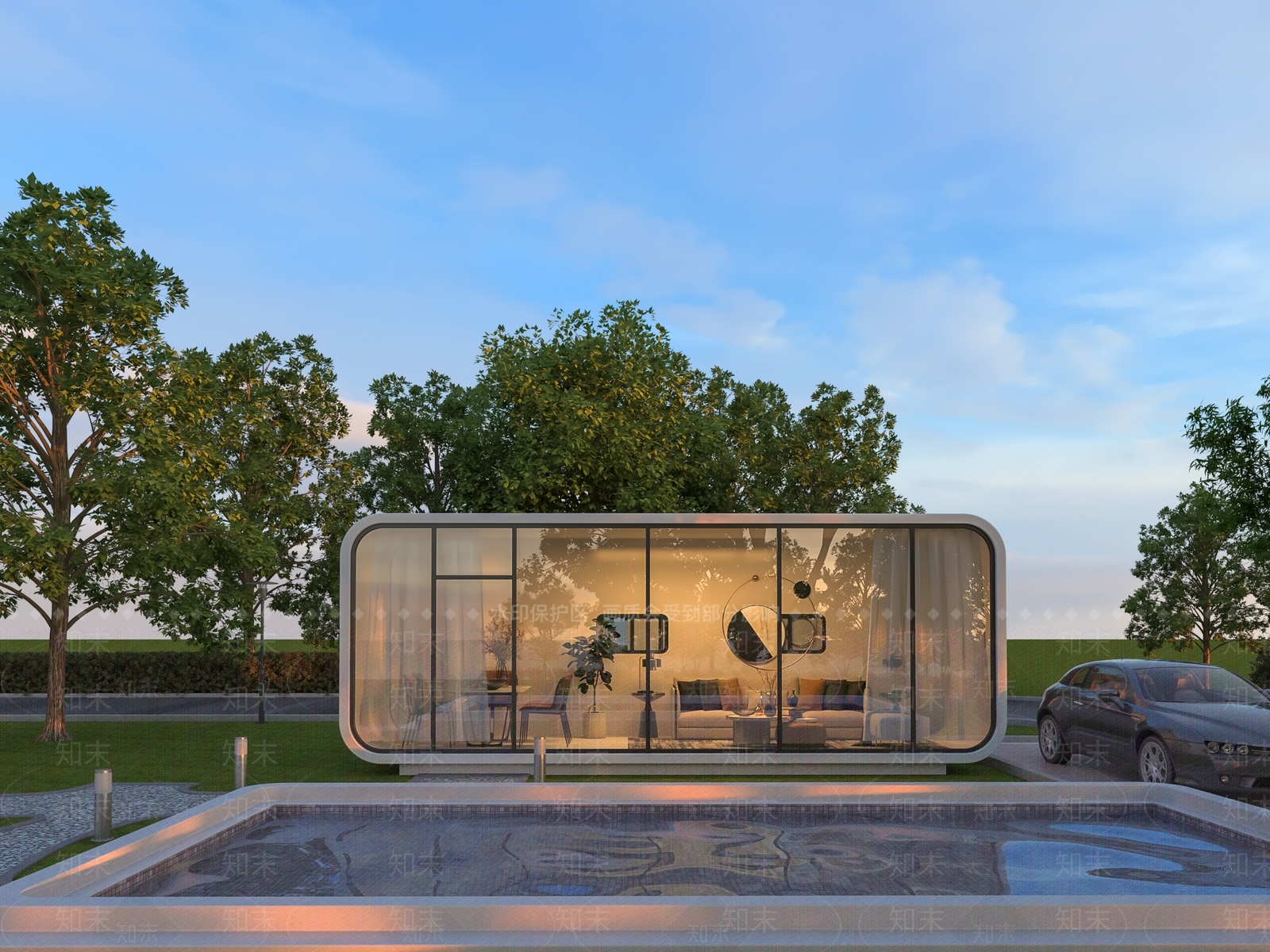 现代其他公共建筑3D模型下载【ID:1187157064】