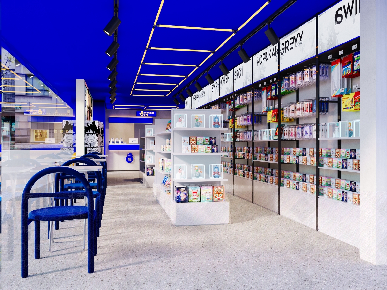现代玩具礼品店3D模型下载【ID:1187159249】