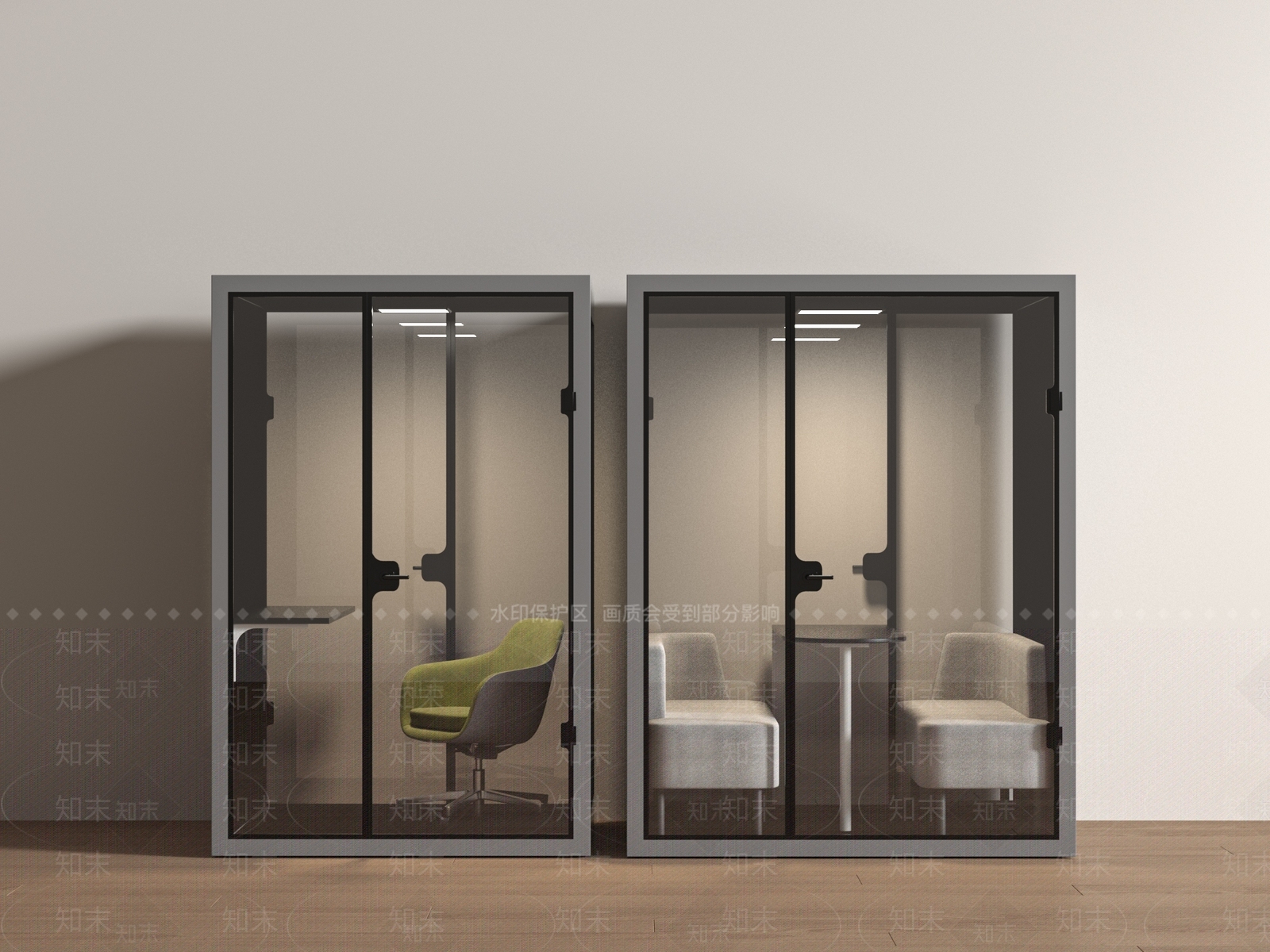 现代接待室3D模型下载【ID:1187161143】