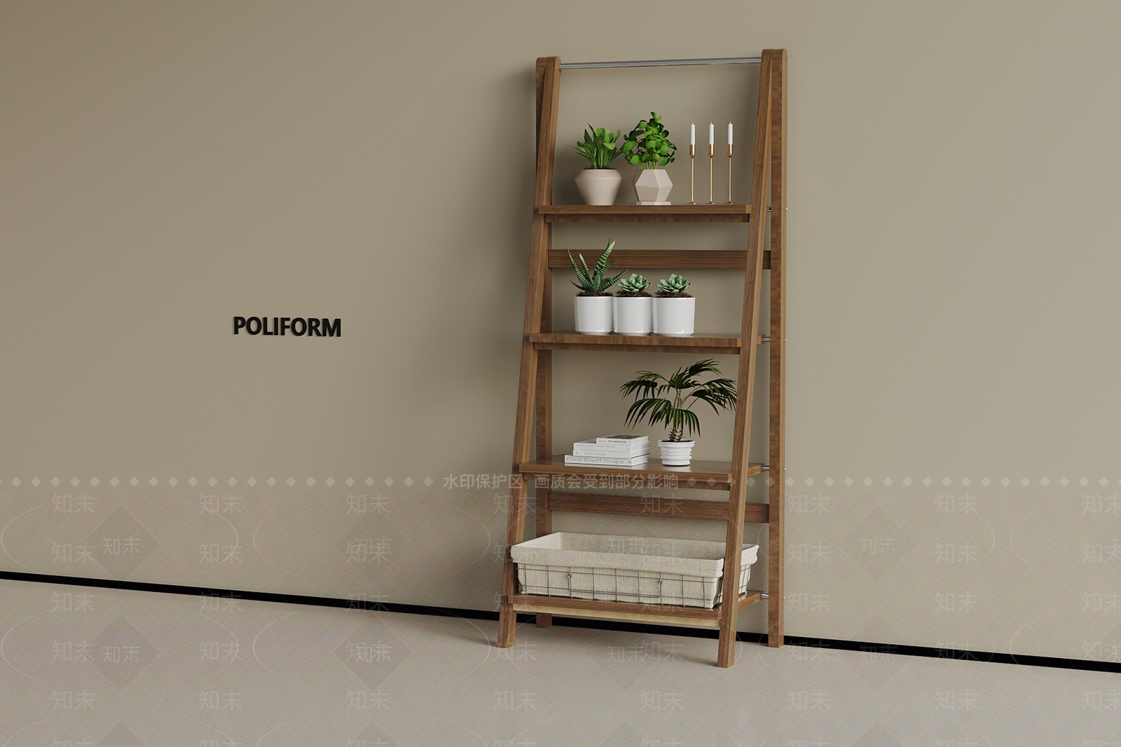 现代花架3D模型下载【ID:1187166019】