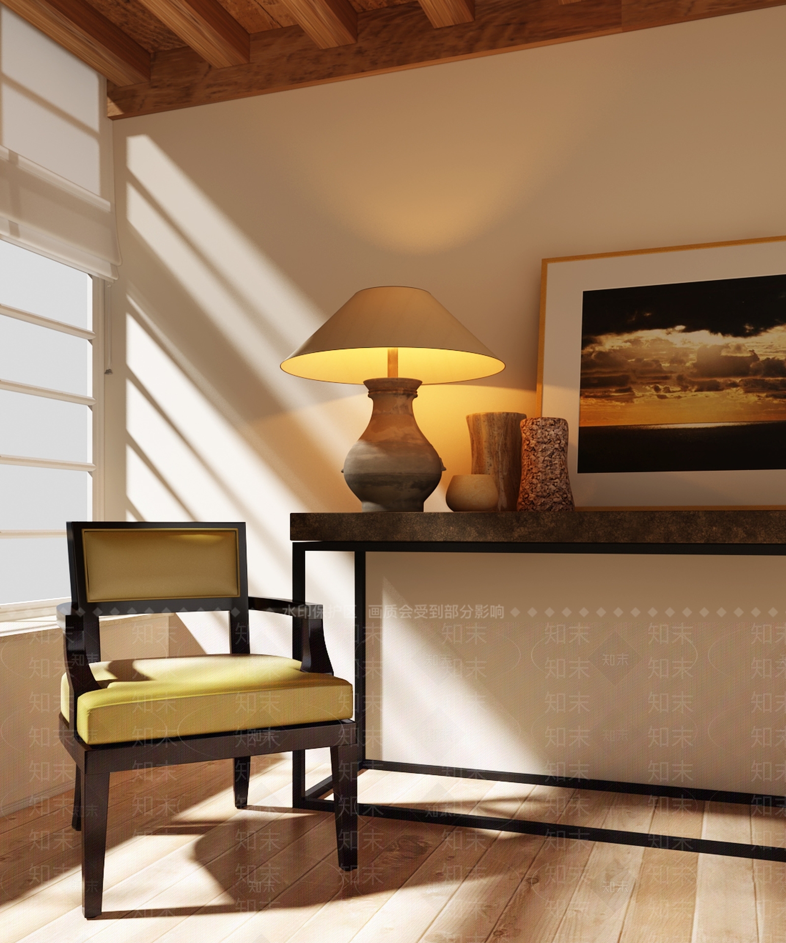 法式美式其他椅子3D模型下载【ID:1187166936】