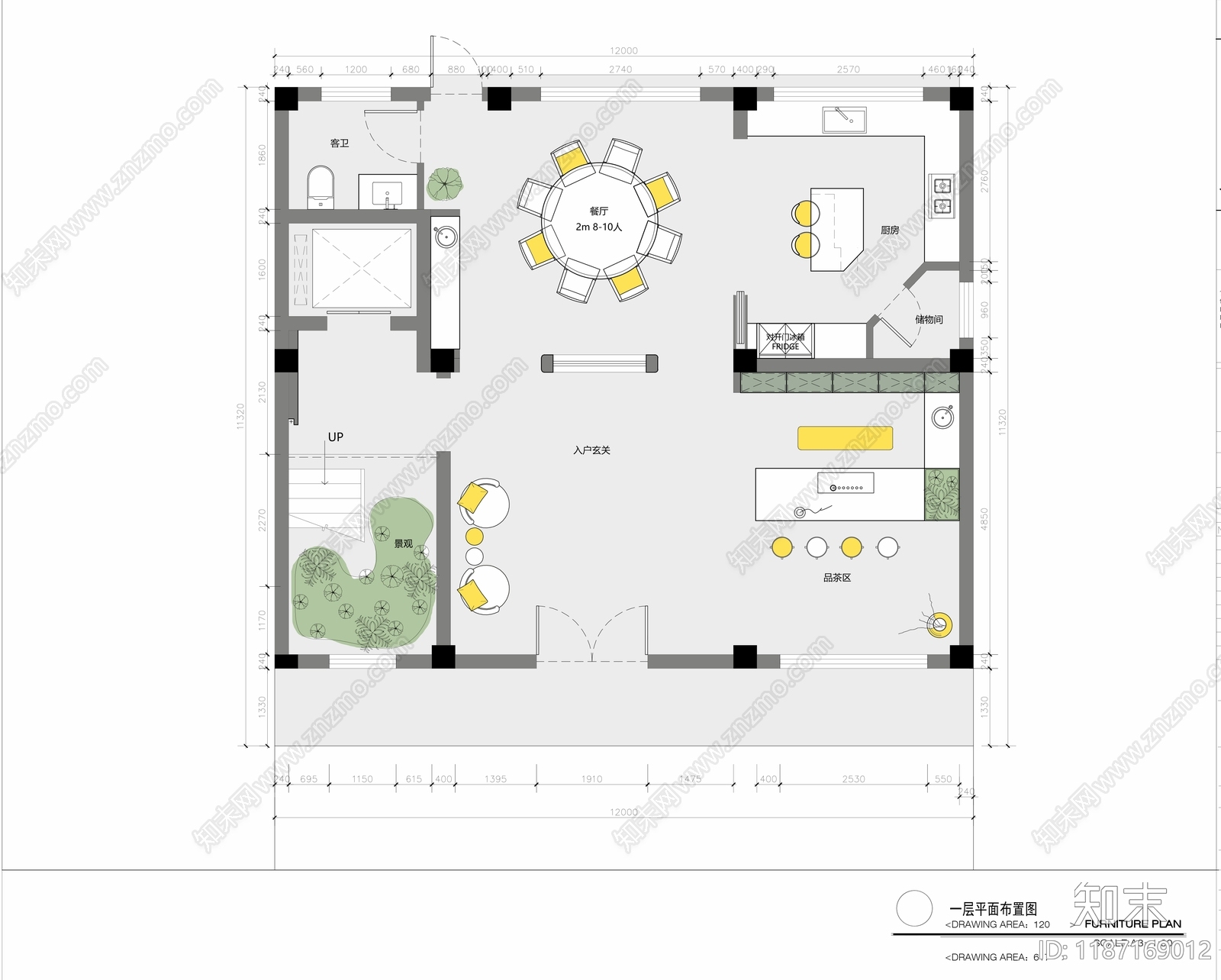 别墅施工图下载【ID:1187169012】