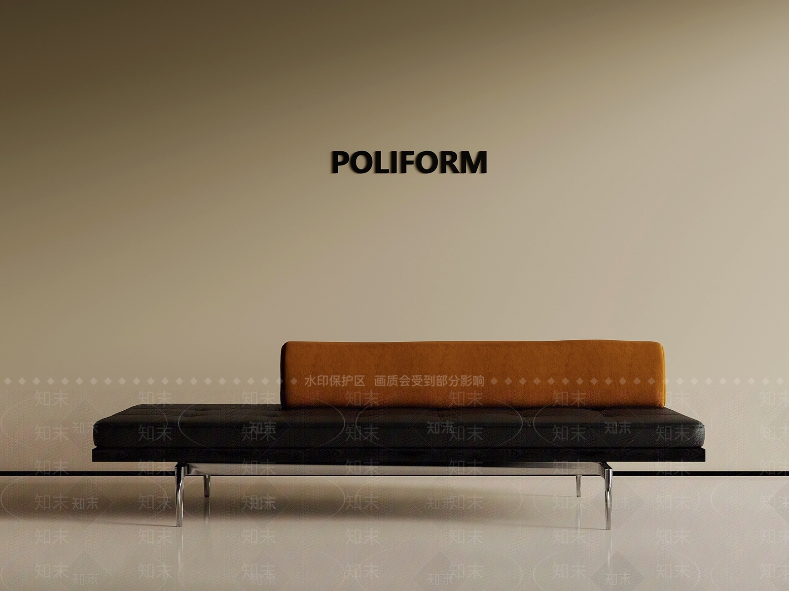 现代意式沙发凳SU模型下载【ID:1187177647】