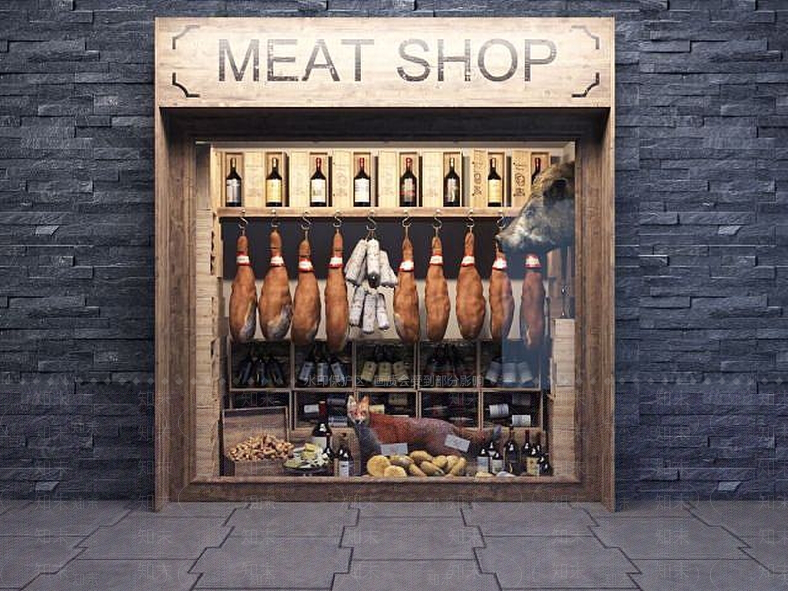 现代摆件组合3D模型下载【ID:1187184405】