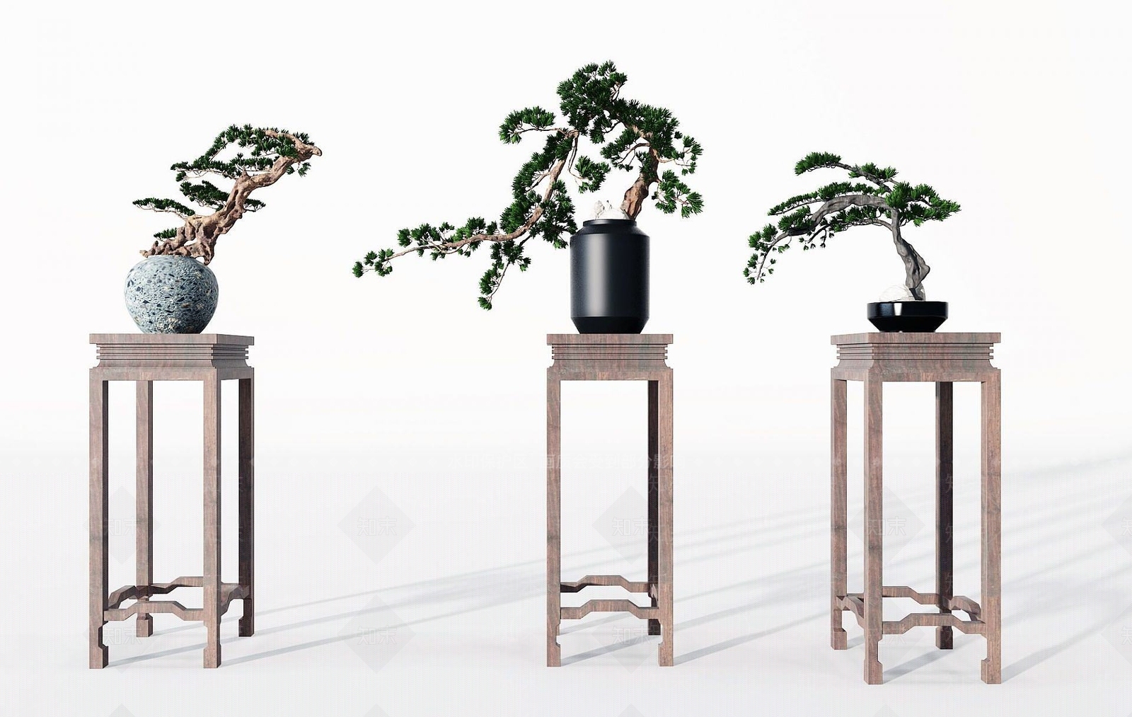 现代办公桌3D模型下载【ID:1187185752】