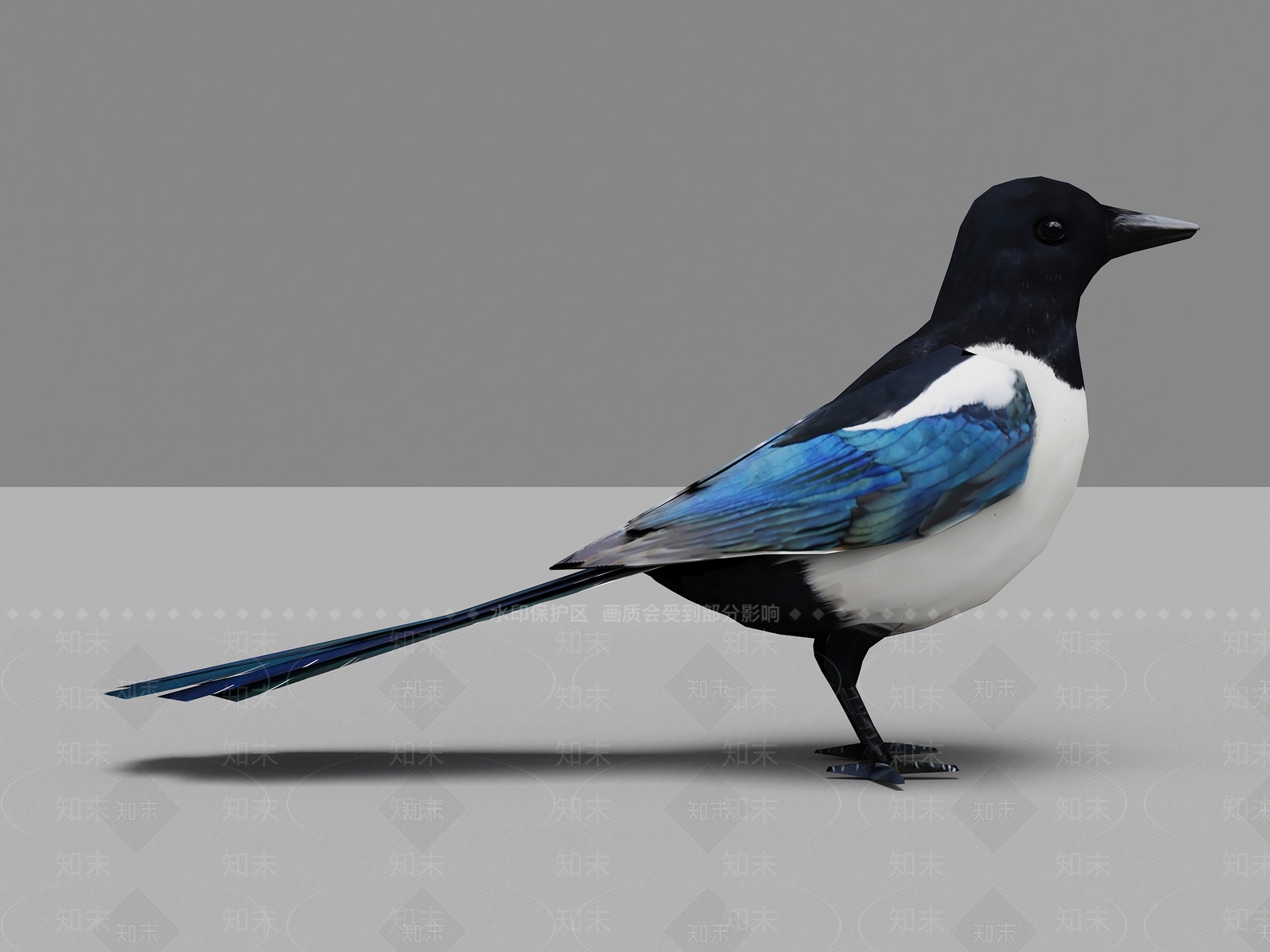 飞行类动物3D模型下载【ID:1187186796】