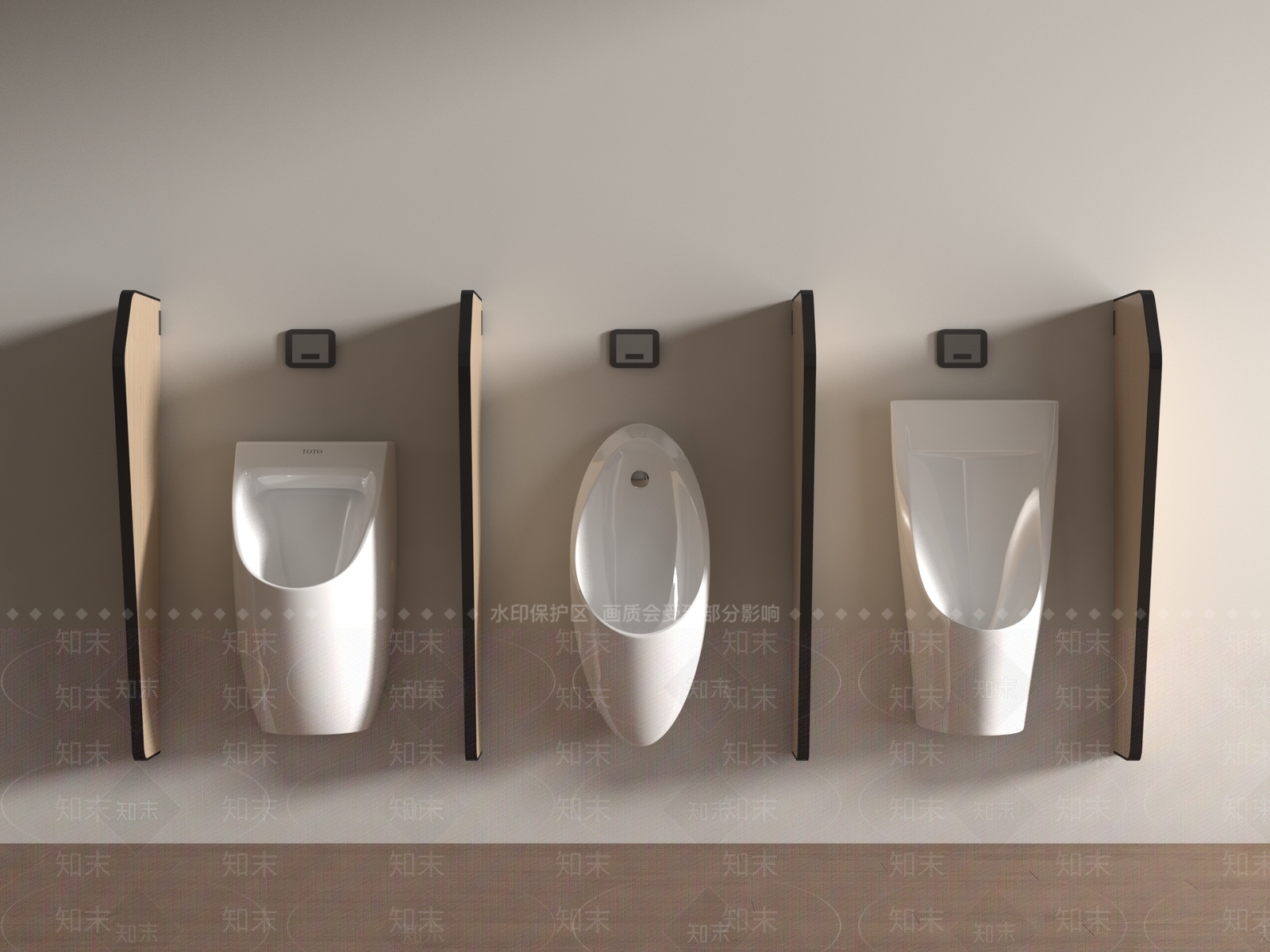 小便斗SU模型下载【ID:1187194593】