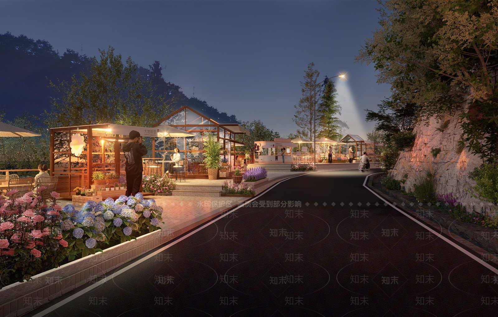 现代其他景观小建筑SU模型下载【ID:1187196403】