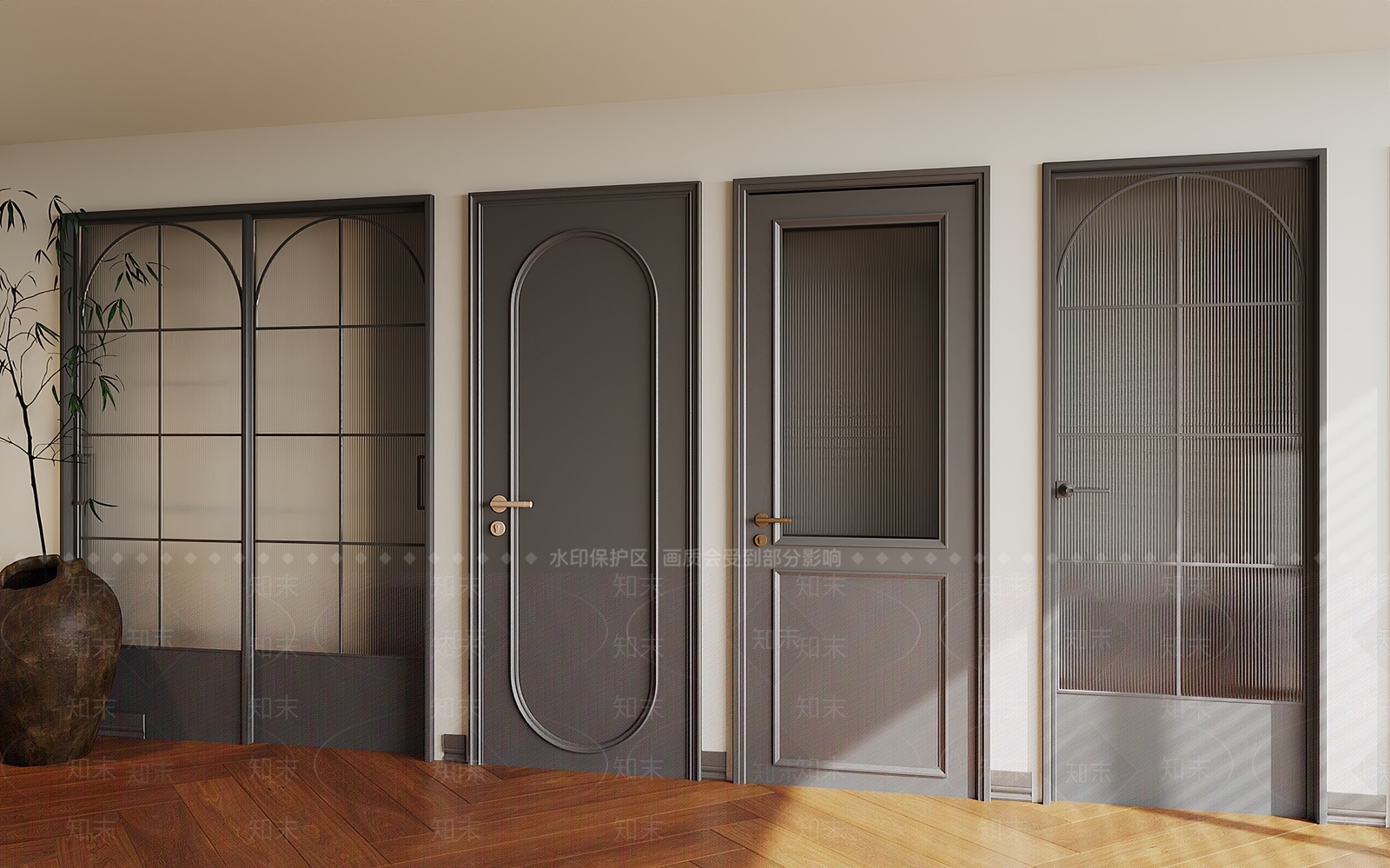 法式复古单开门3D模型下载【ID:1187198228】