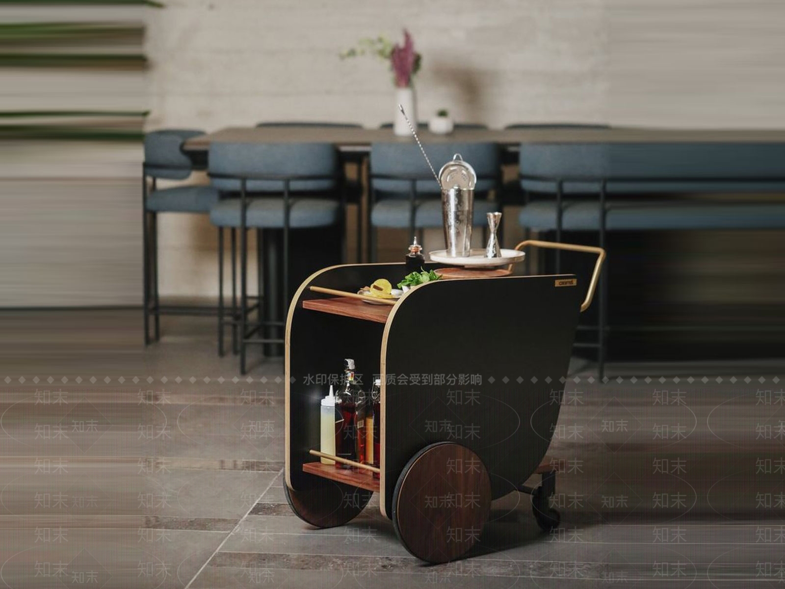 餐车SU模型下载【ID:1187222482】