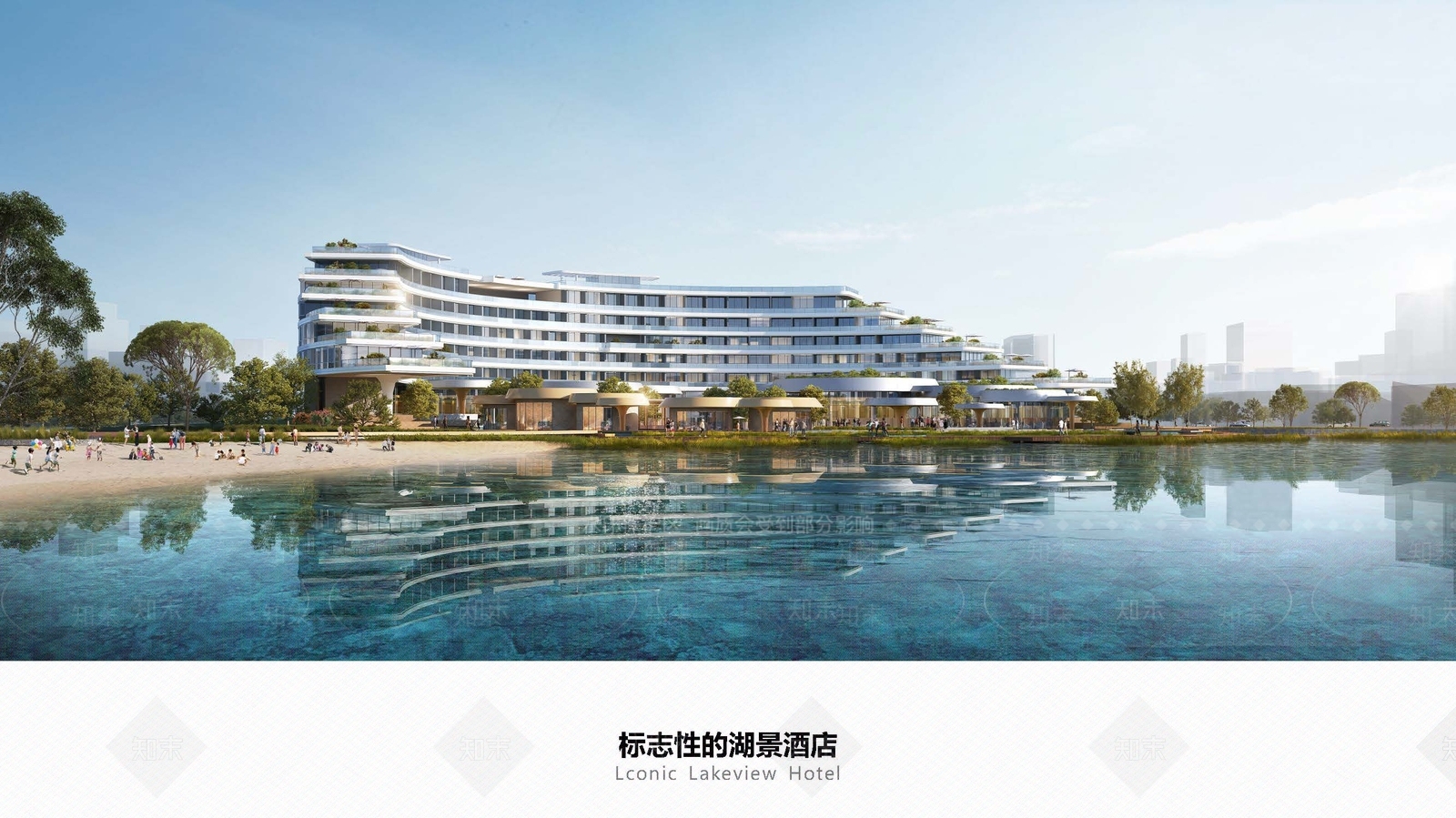 现代酒店建筑SU模型下载【ID:1187213577】