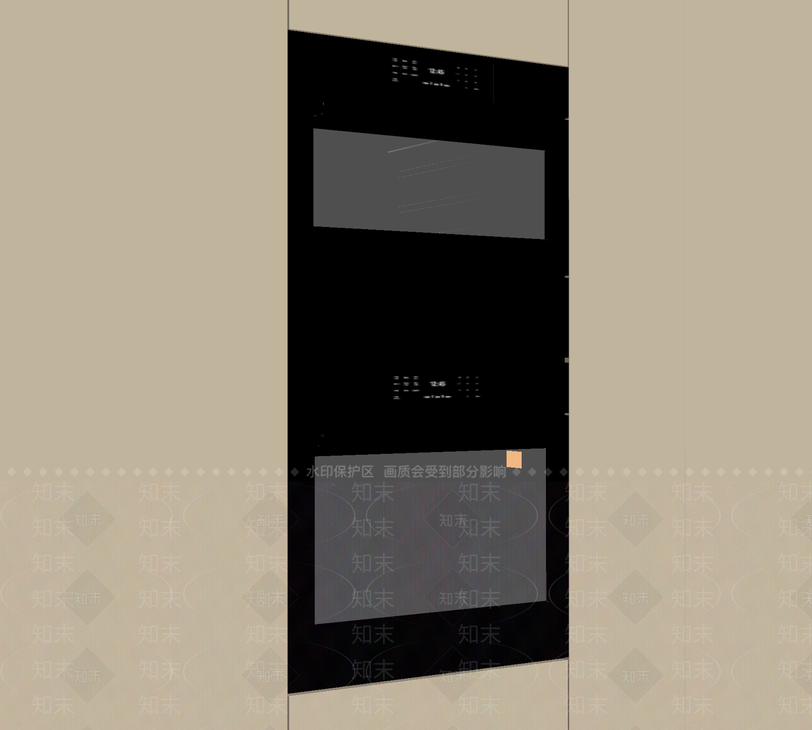 烤箱SU模型下载【ID:1187219520】