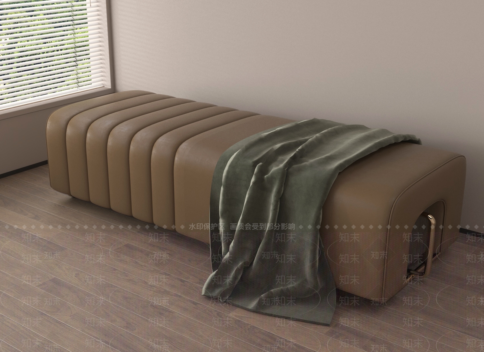 现代沙发凳3D模型下载【ID:1187220493】