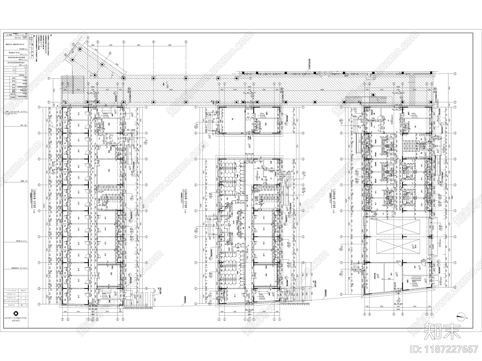 现代学校建筑cad施工图下载【ID:1187227667】
