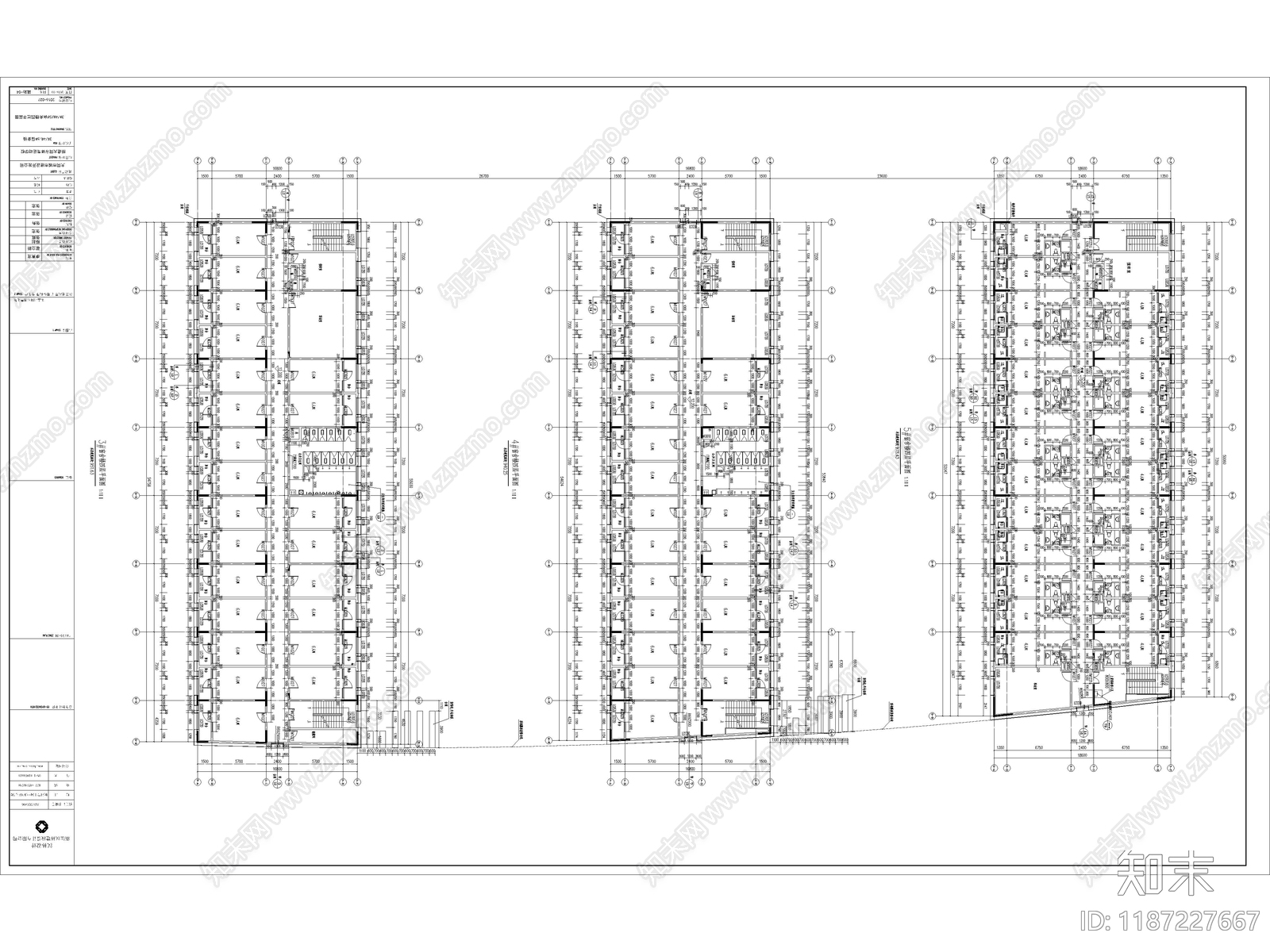 现代学校建筑cad施工图下载【ID:1187227667】