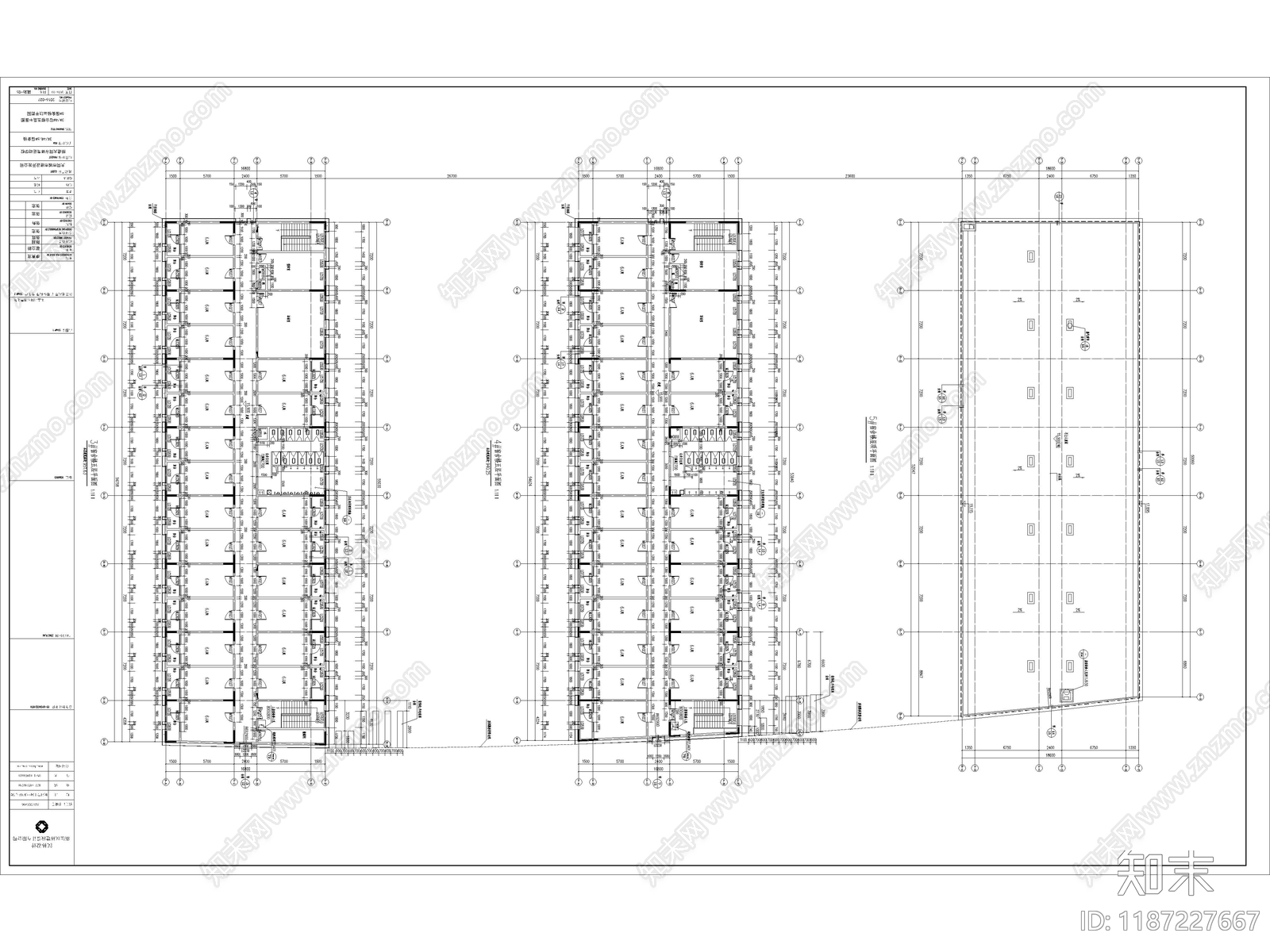 现代学校建筑cad施工图下载【ID:1187227667】