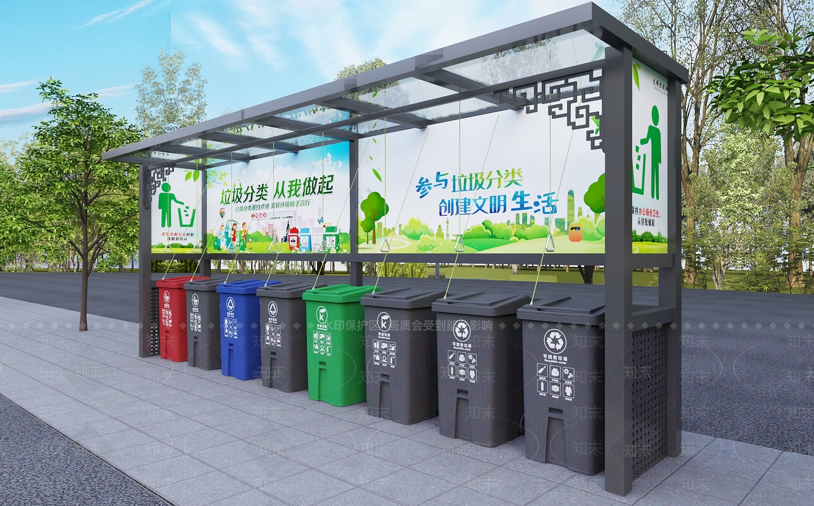 公用器材3D模型下载【ID:1187236399】