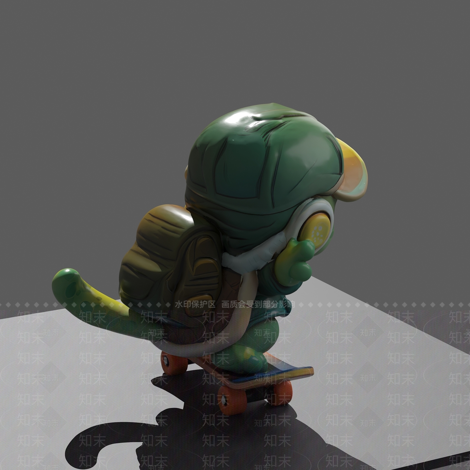 爬行类动物3D模型下载【ID:1187251101】