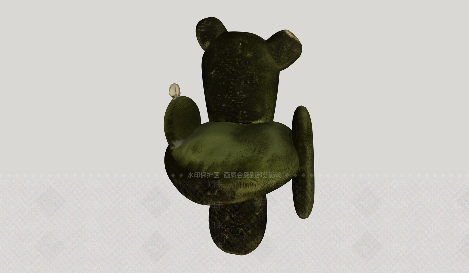 现代懒人沙发SU模型下载【ID:1187254950】