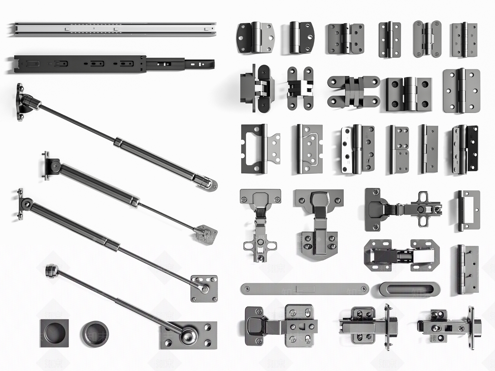 现代其他五金件3D模型下载【ID:1187264743】