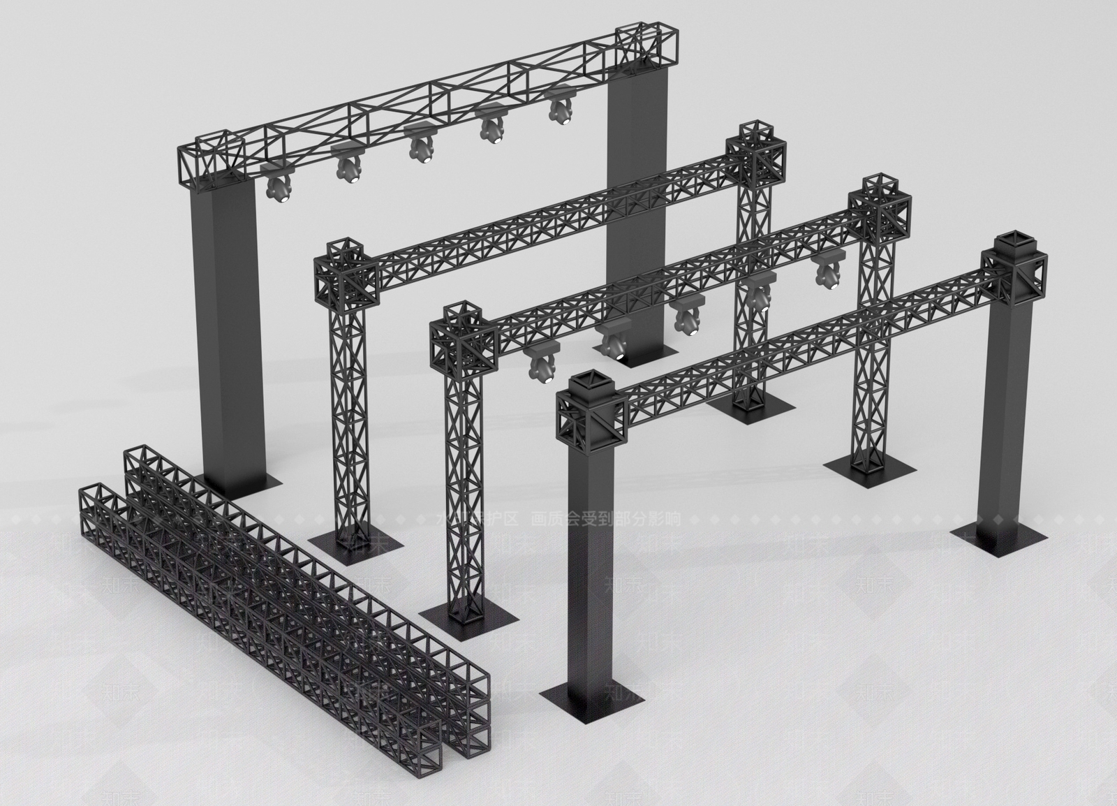 商展器材3D模型下载【ID:1187272233】