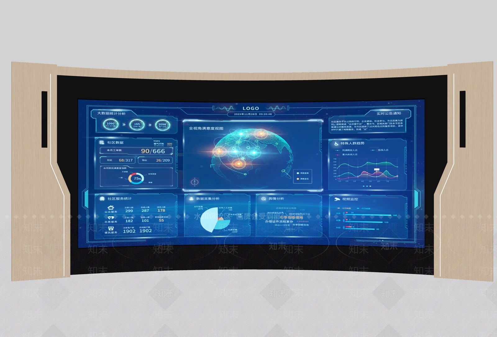 显示屏SU模型下载【ID:1187272944】