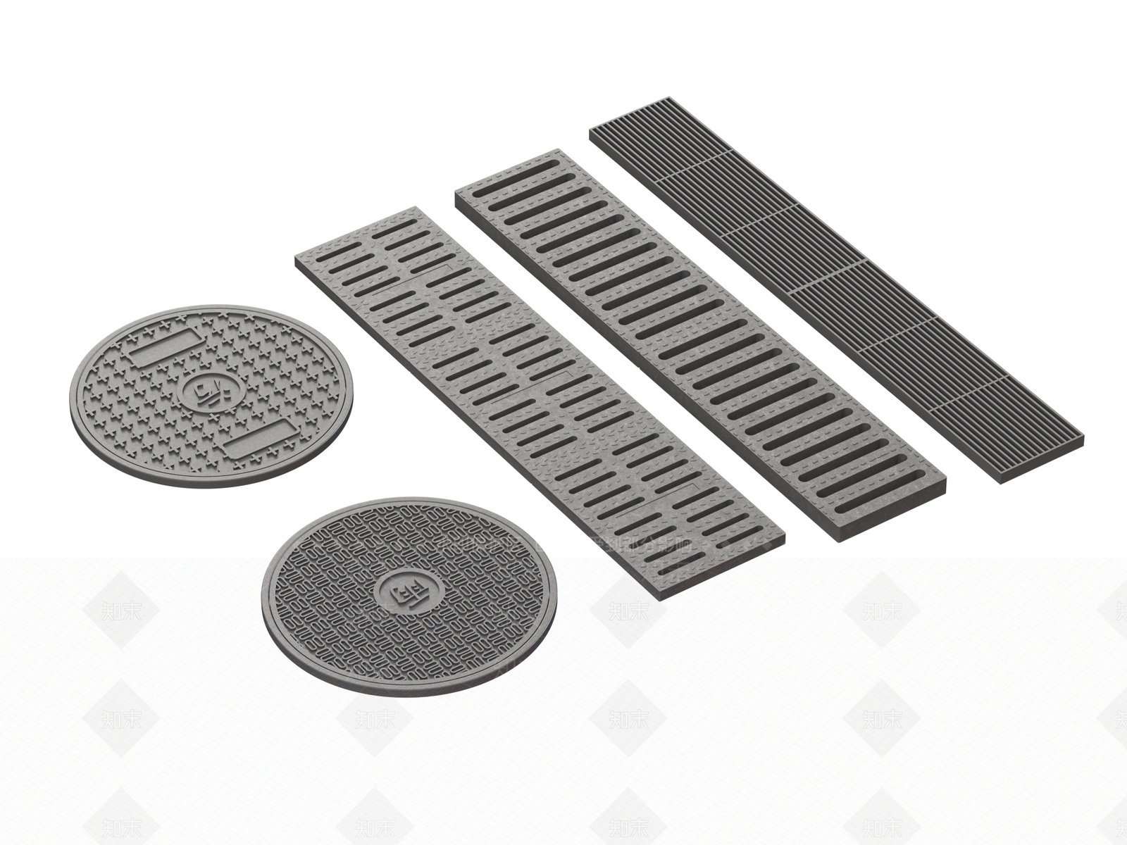 地漏3D模型下载【ID:1187277983】