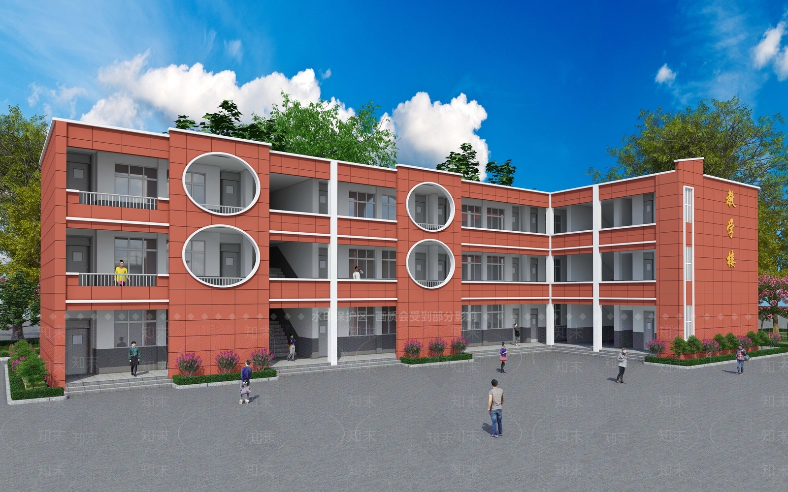 现代艺术风格建筑3D模型下载【ID:1187280672】