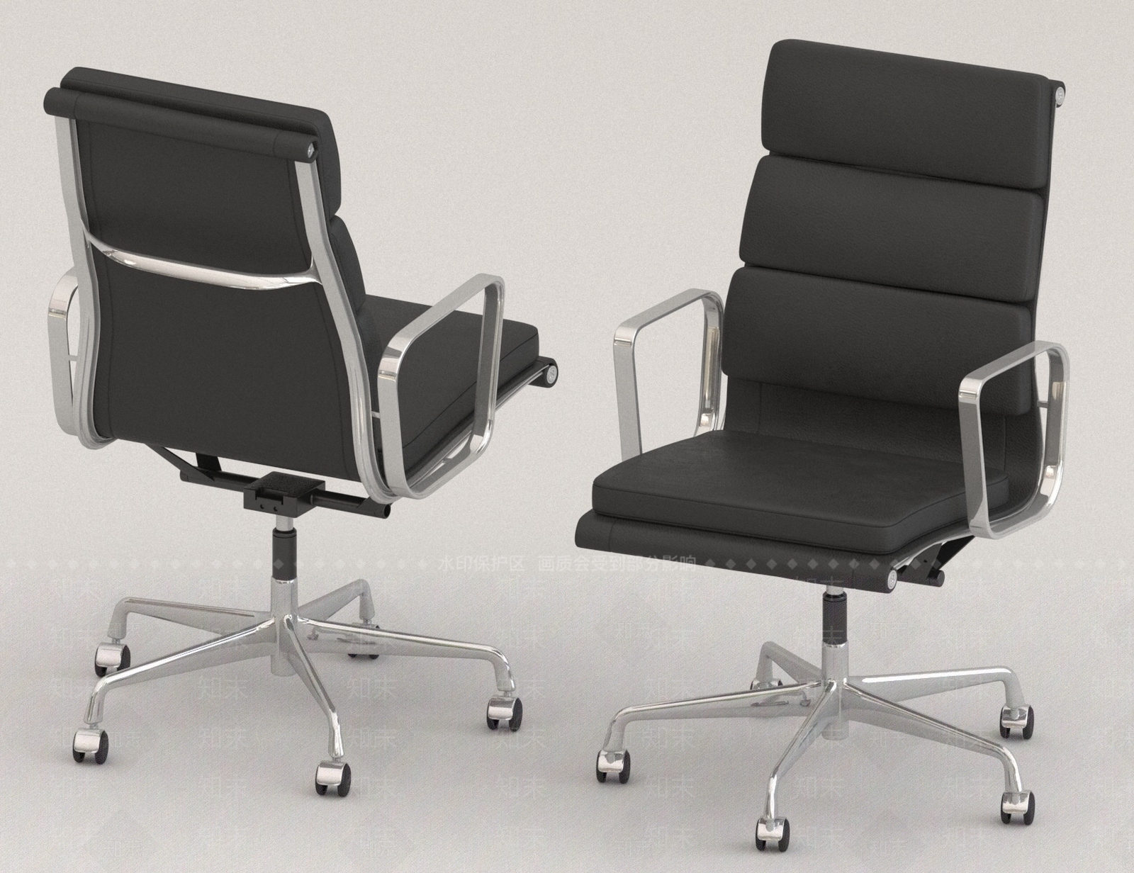 现代办公椅3D模型下载【ID:1187281097】