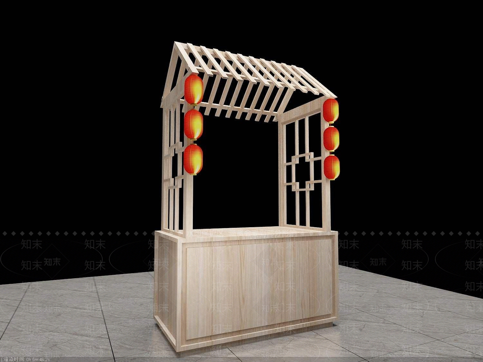现代办公大厅3D模型下载【ID:1187296043】