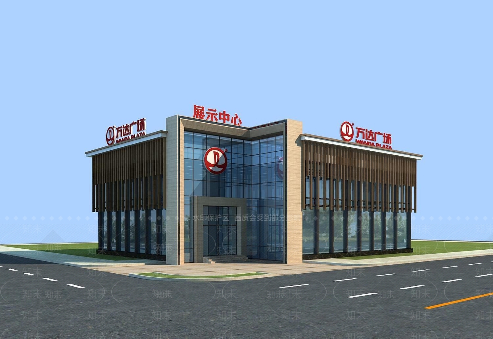 现代其他建筑外观3D模型下载【ID:1187333005】