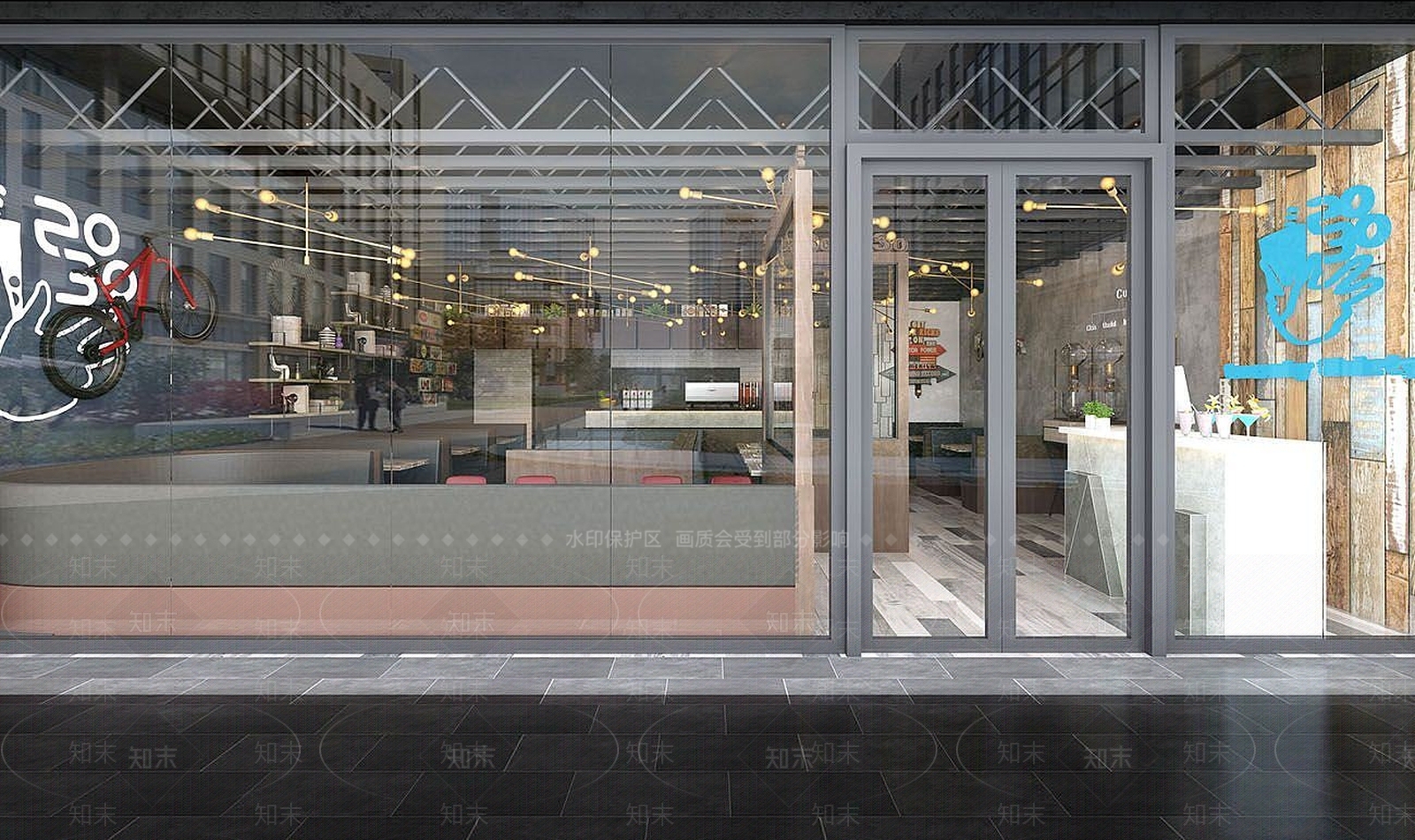 现代办公大厅3D模型下载【ID:1187299916】