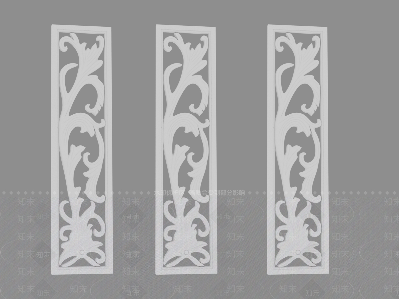现代雕塑摆件3D模型下载【ID:1187301351】