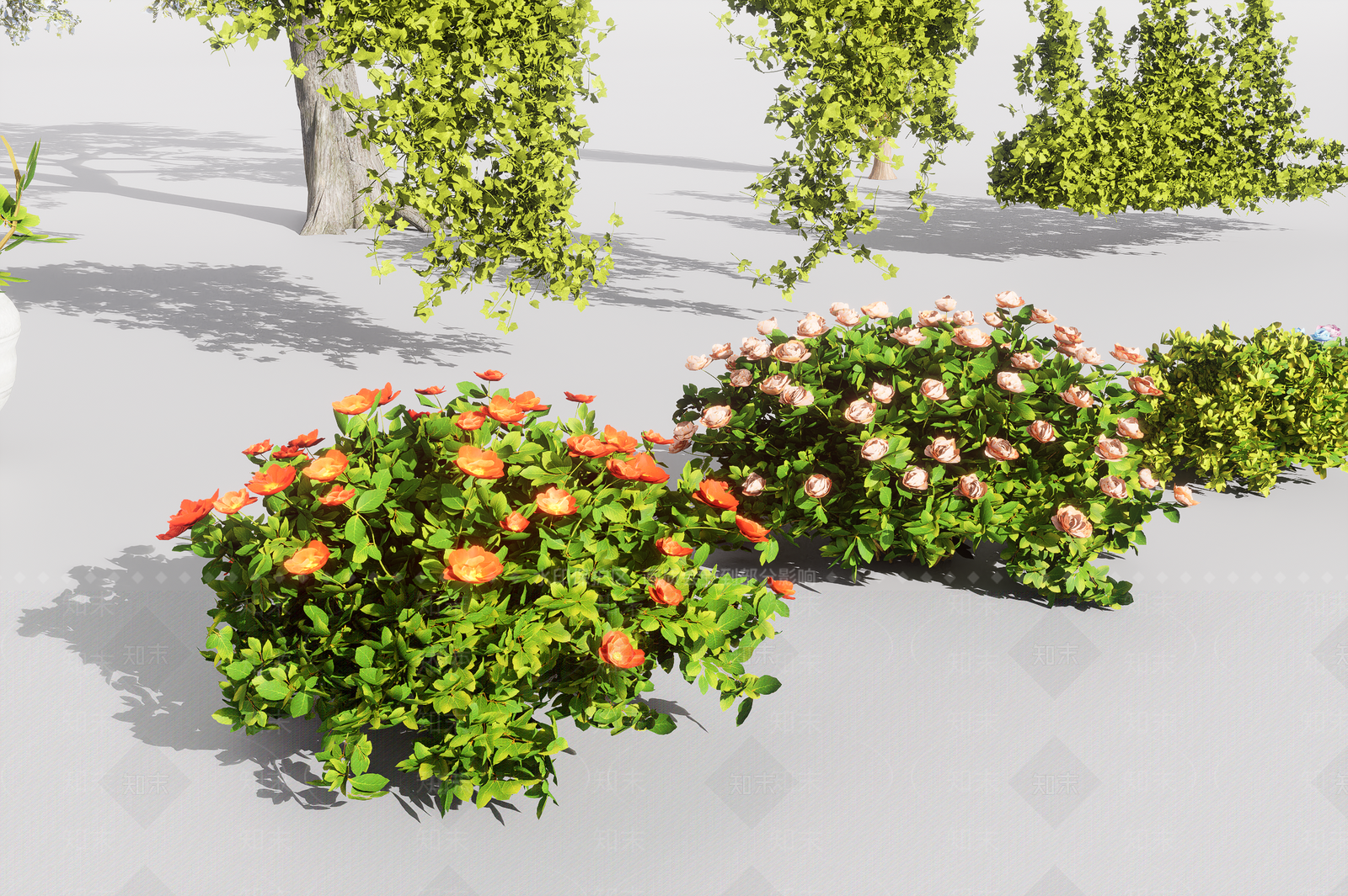 植物堆3D模型下载【ID:1187306079】