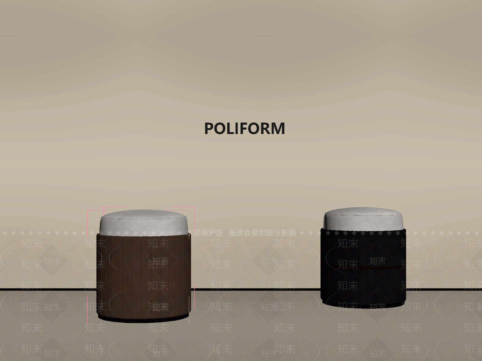 现代其他凳子SU模型下载【ID:1187315931】