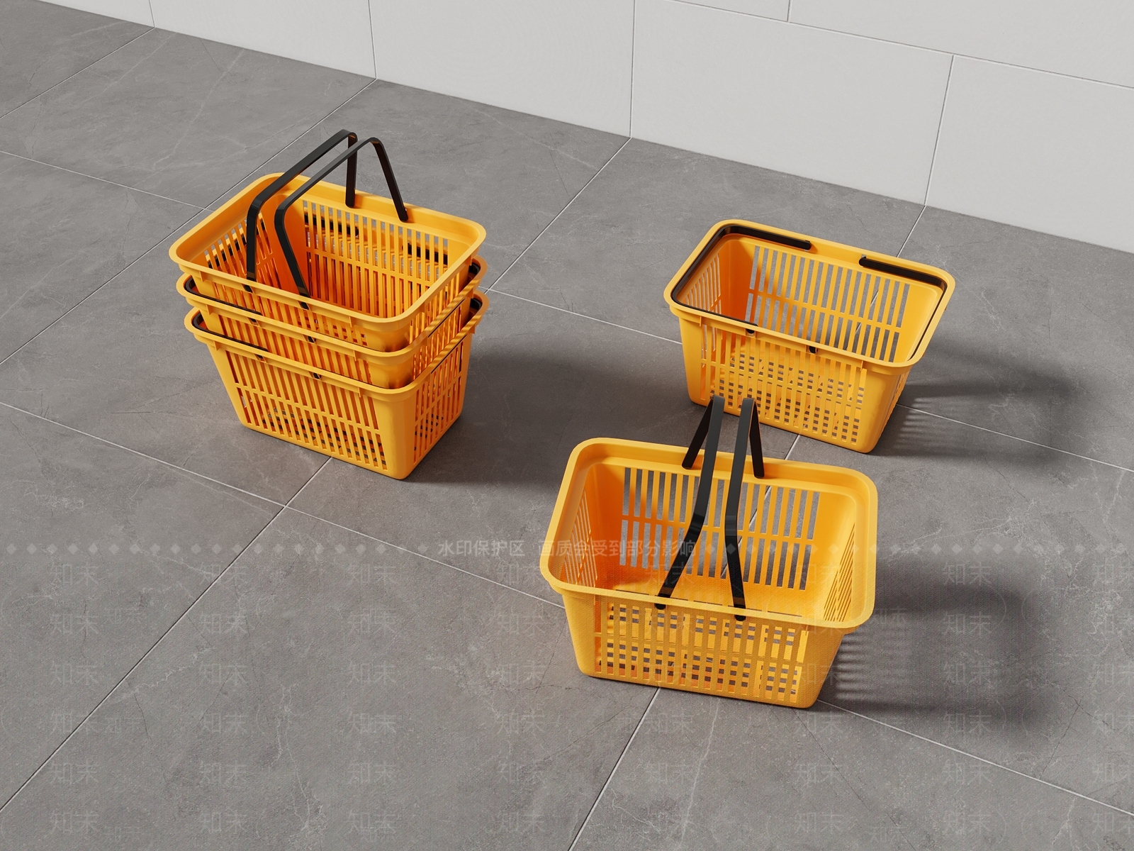 厨房用品3D模型下载【ID:1187316917】