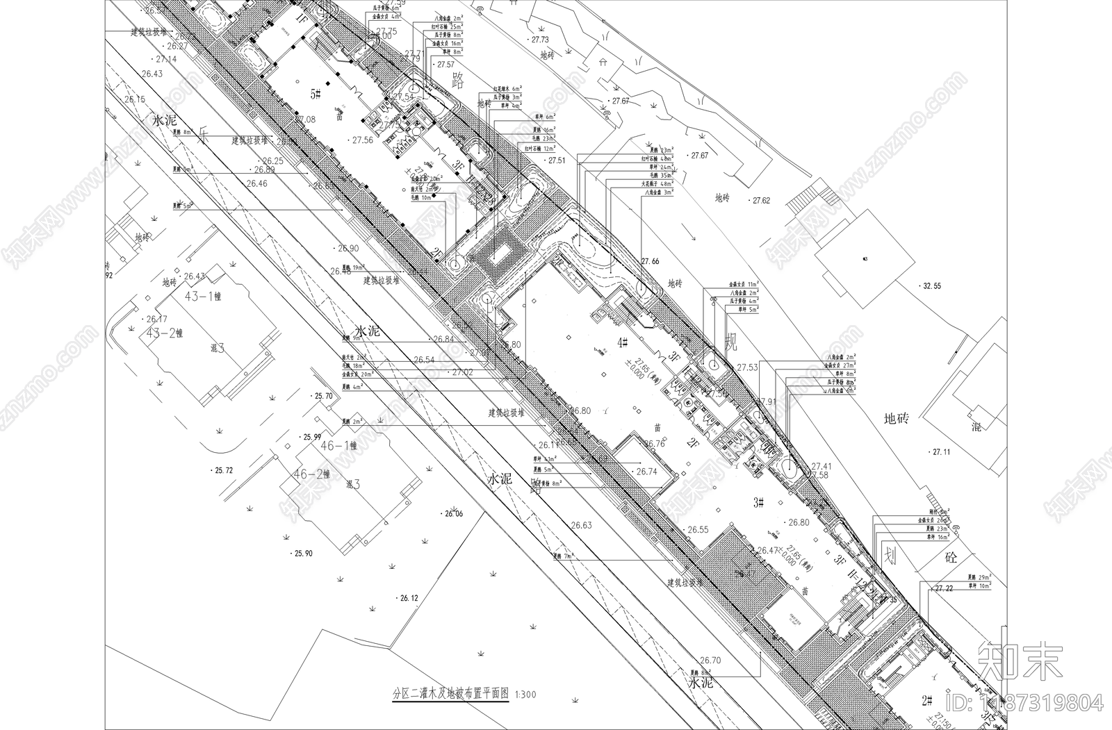 办公景观cad施工图下载【ID:1187319804】