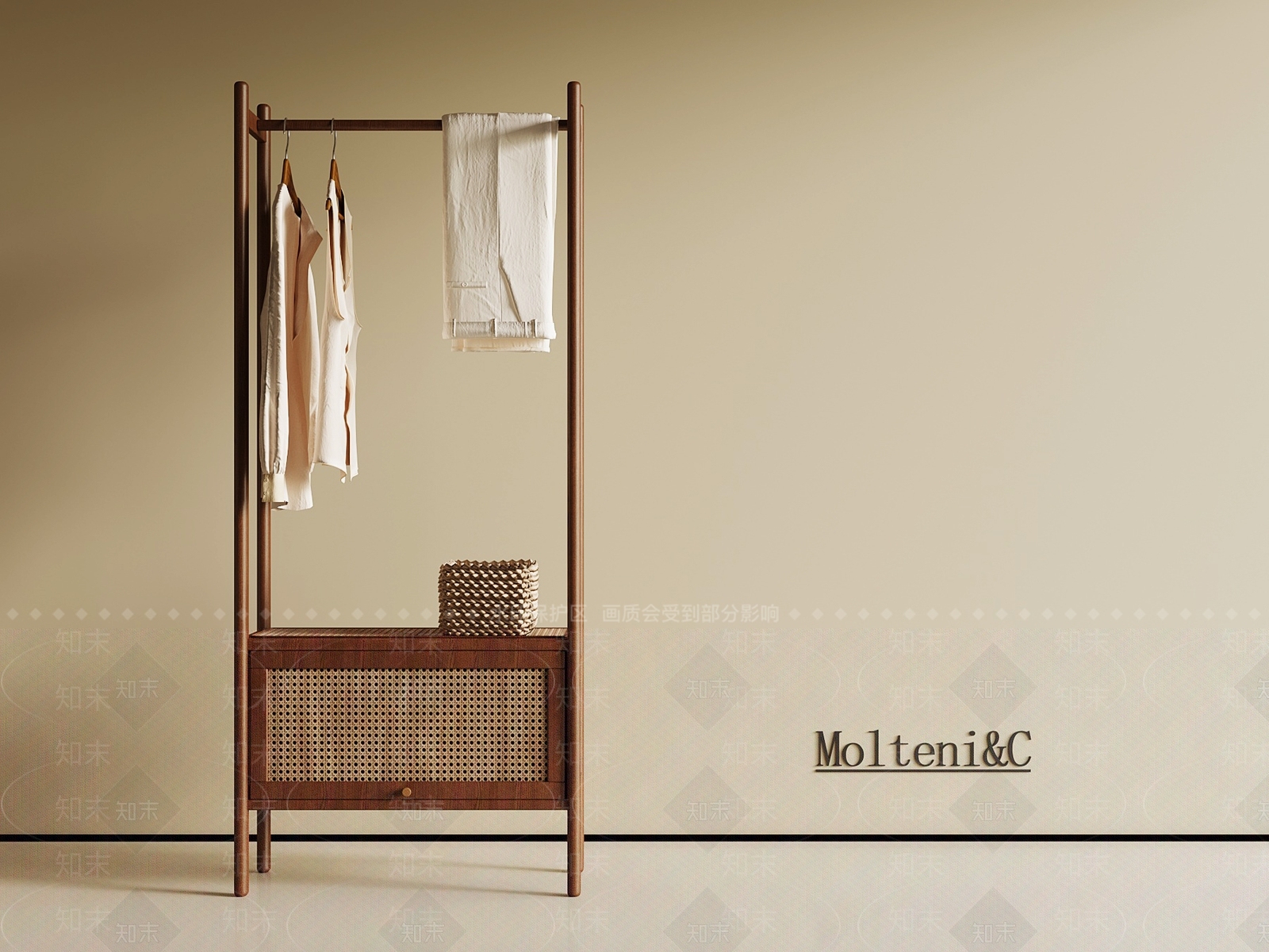 晾衣架SU模型下载【ID:1187325011】