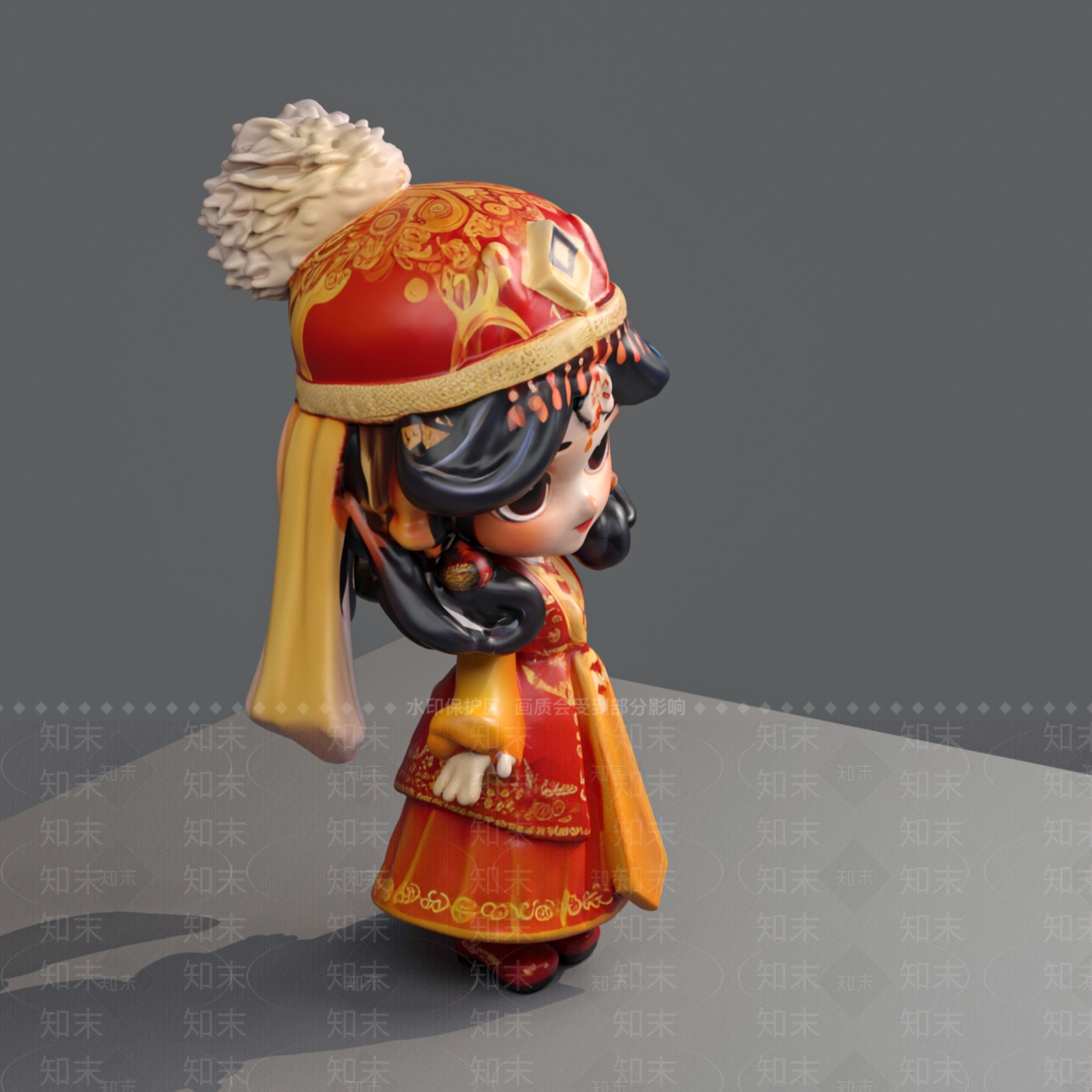 女人3D模型下载【ID:1187328296】