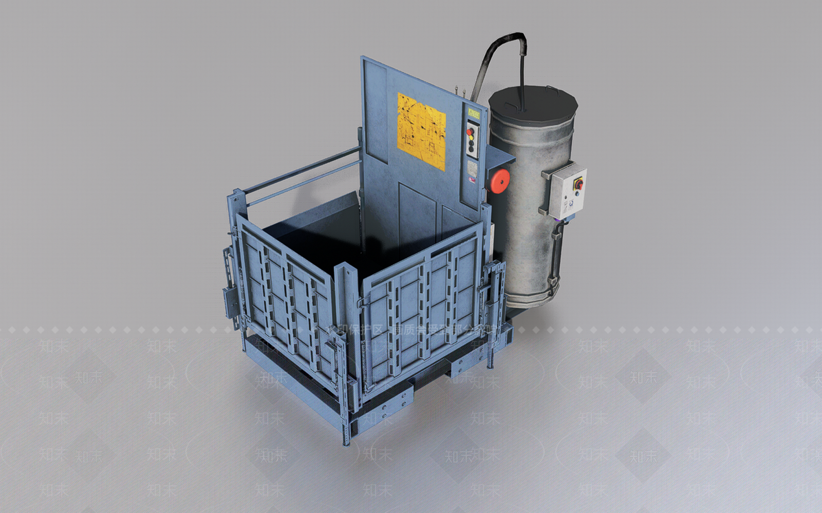 工业设备3D模型下载【ID:1187341519】
